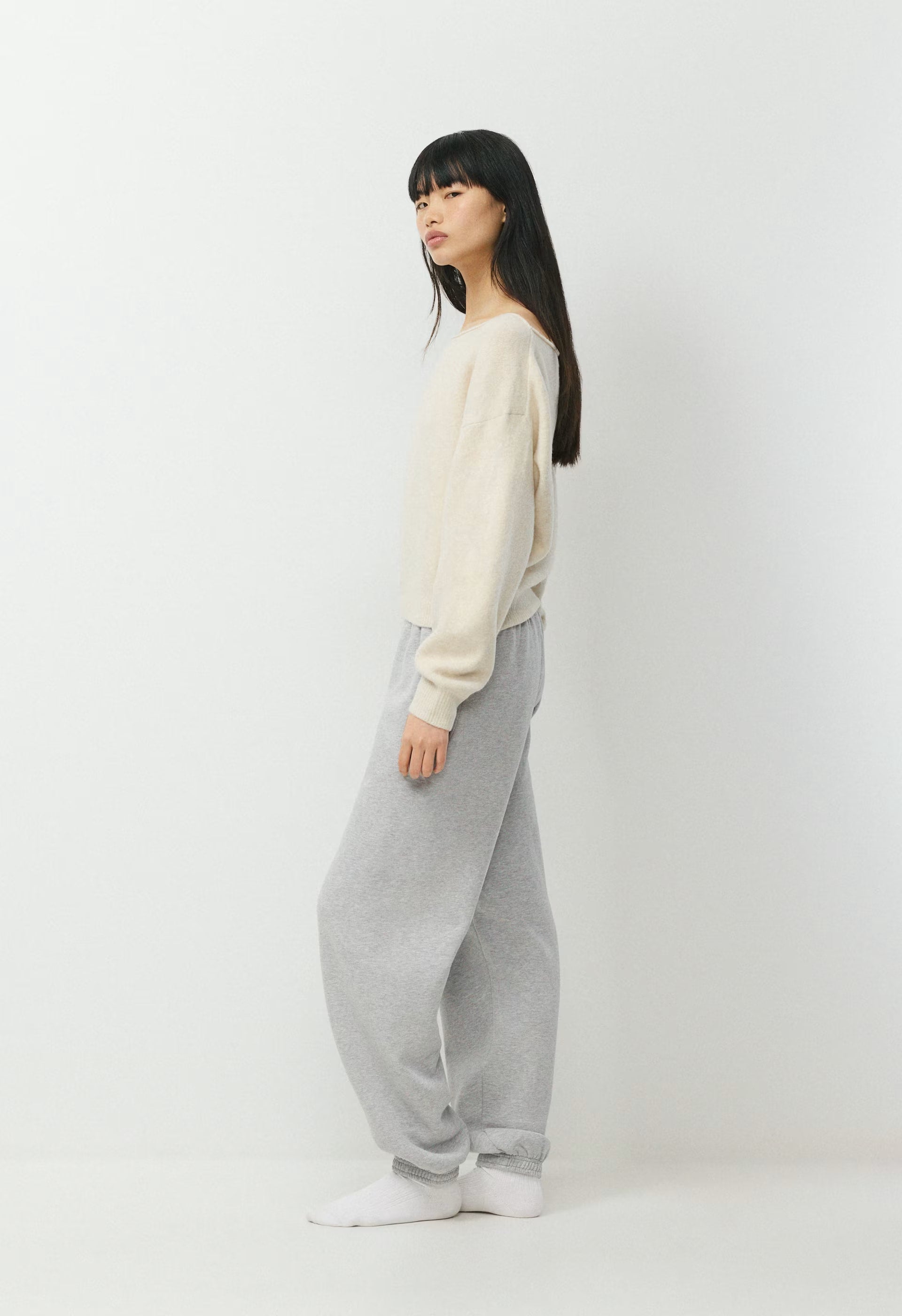 Upland Sweater - HEATHER BIRCH