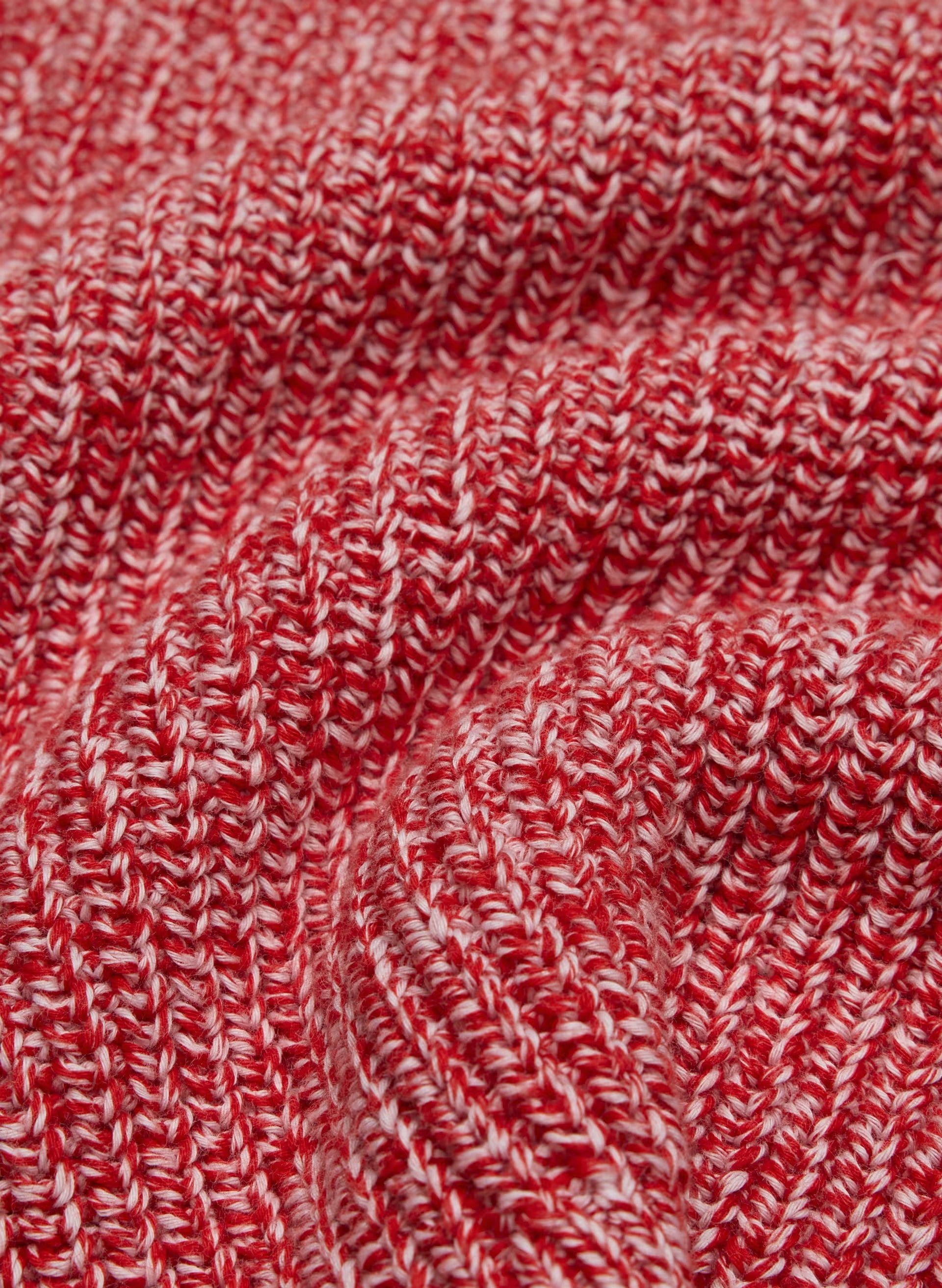Daytrip Polo Sweater - MARL FLSHNG RED/WHITE