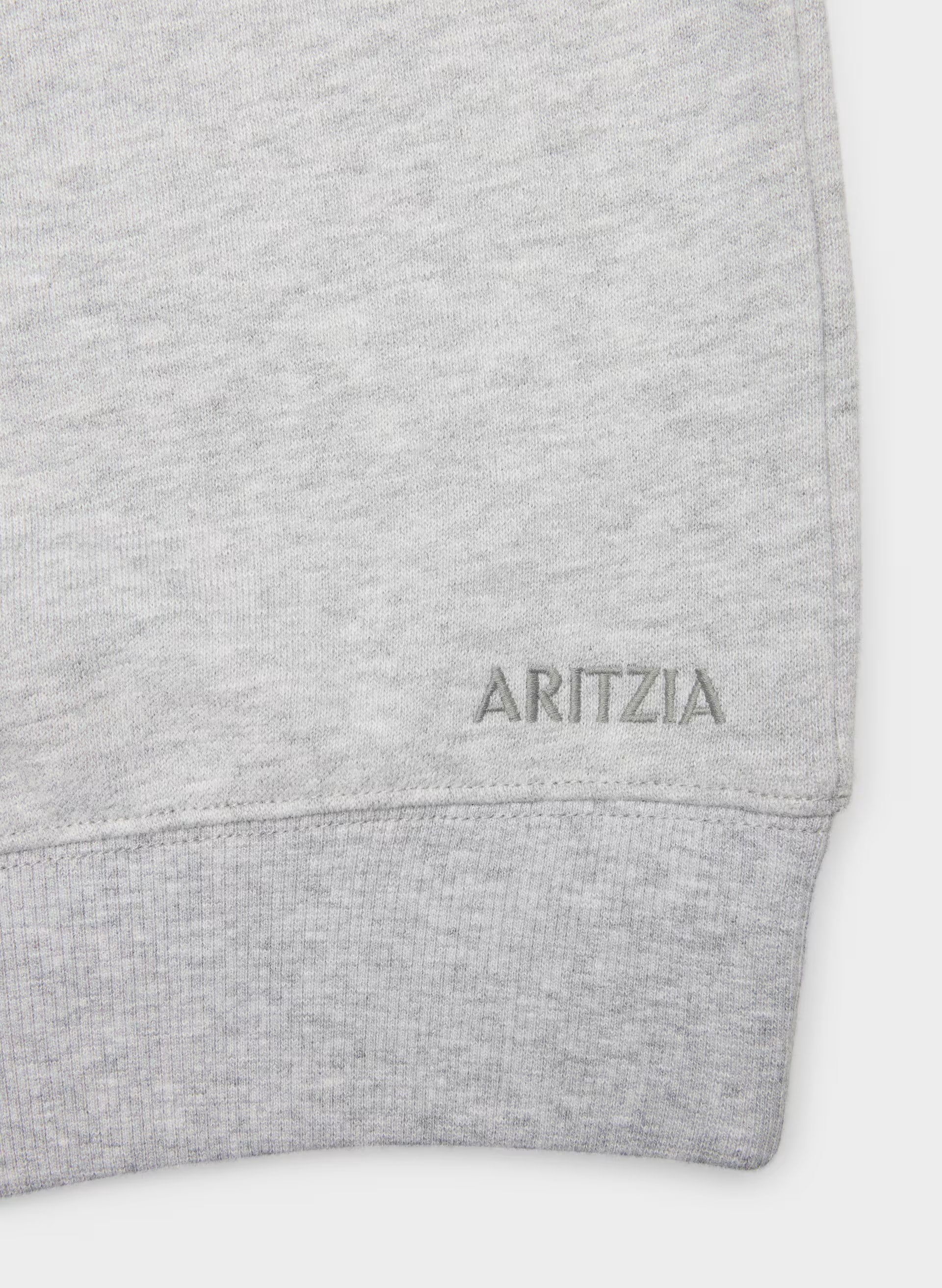 Cozy Sweatfleece Mega Off-Shoulder Sweatshirt - HEATHER CHROME