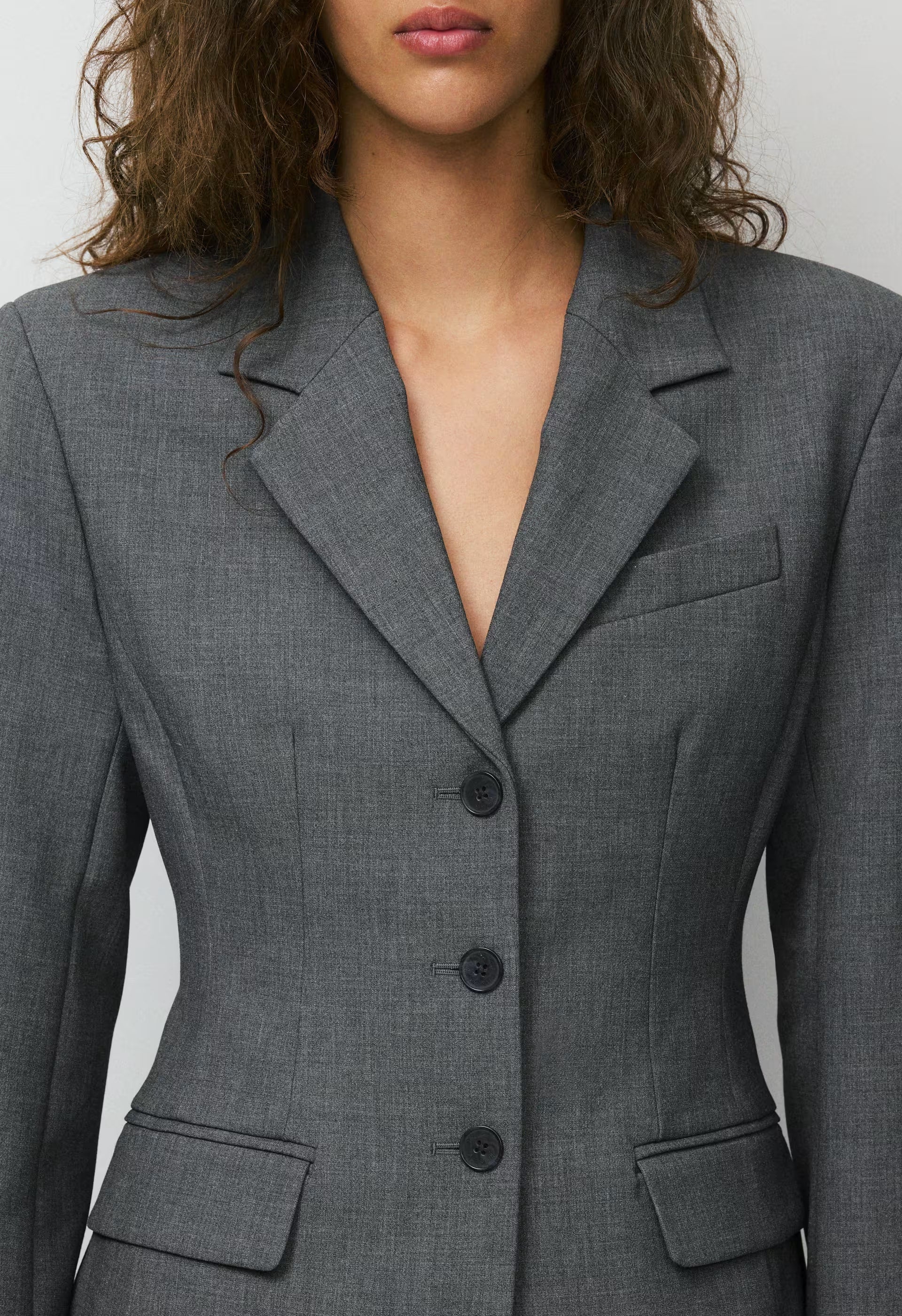 Standout Blazer - Eversential™ - HEATHER CHARCOAL