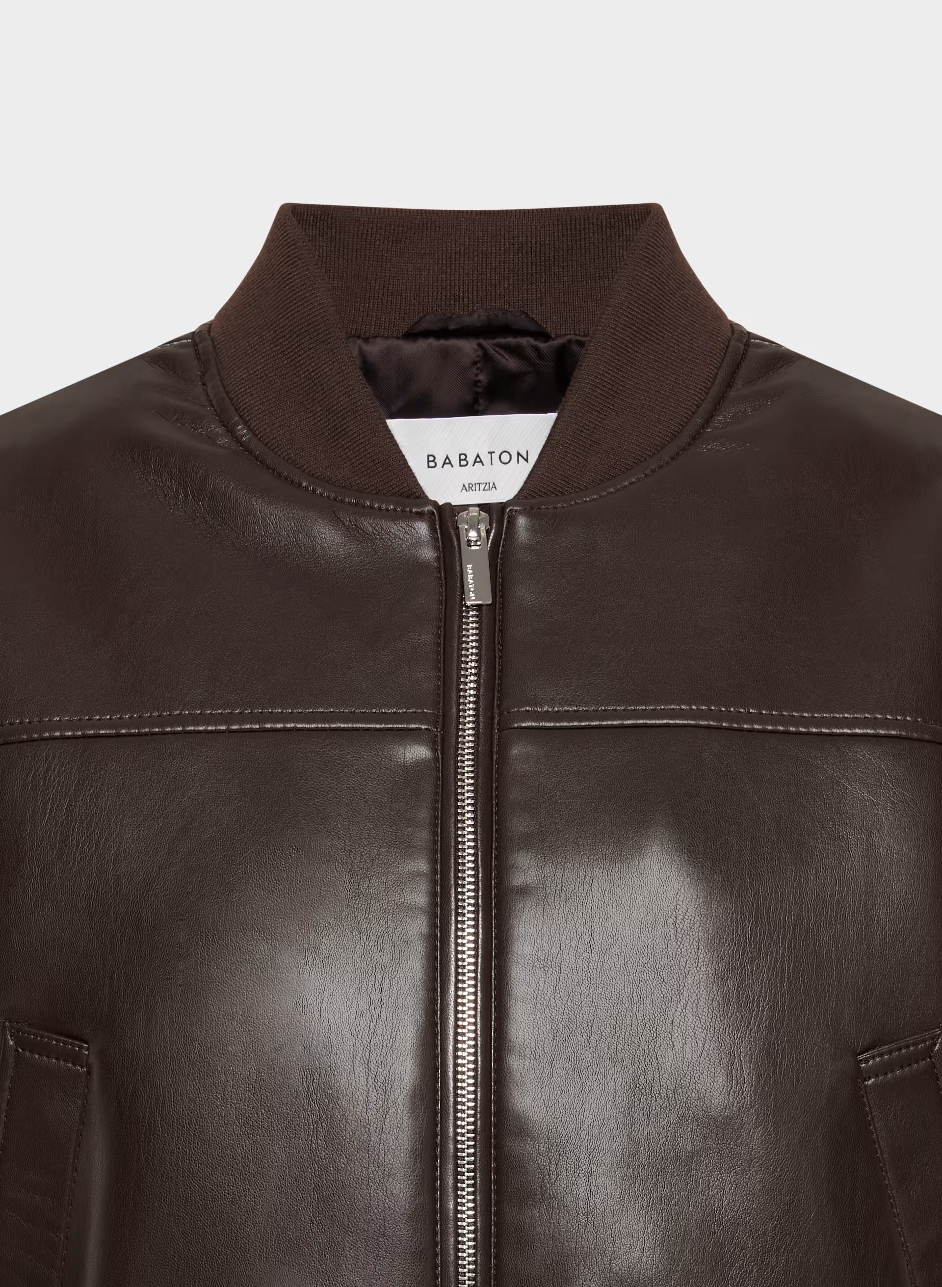 Synergy Bomber - UnReal Leather - RICH MOCHA BROWN