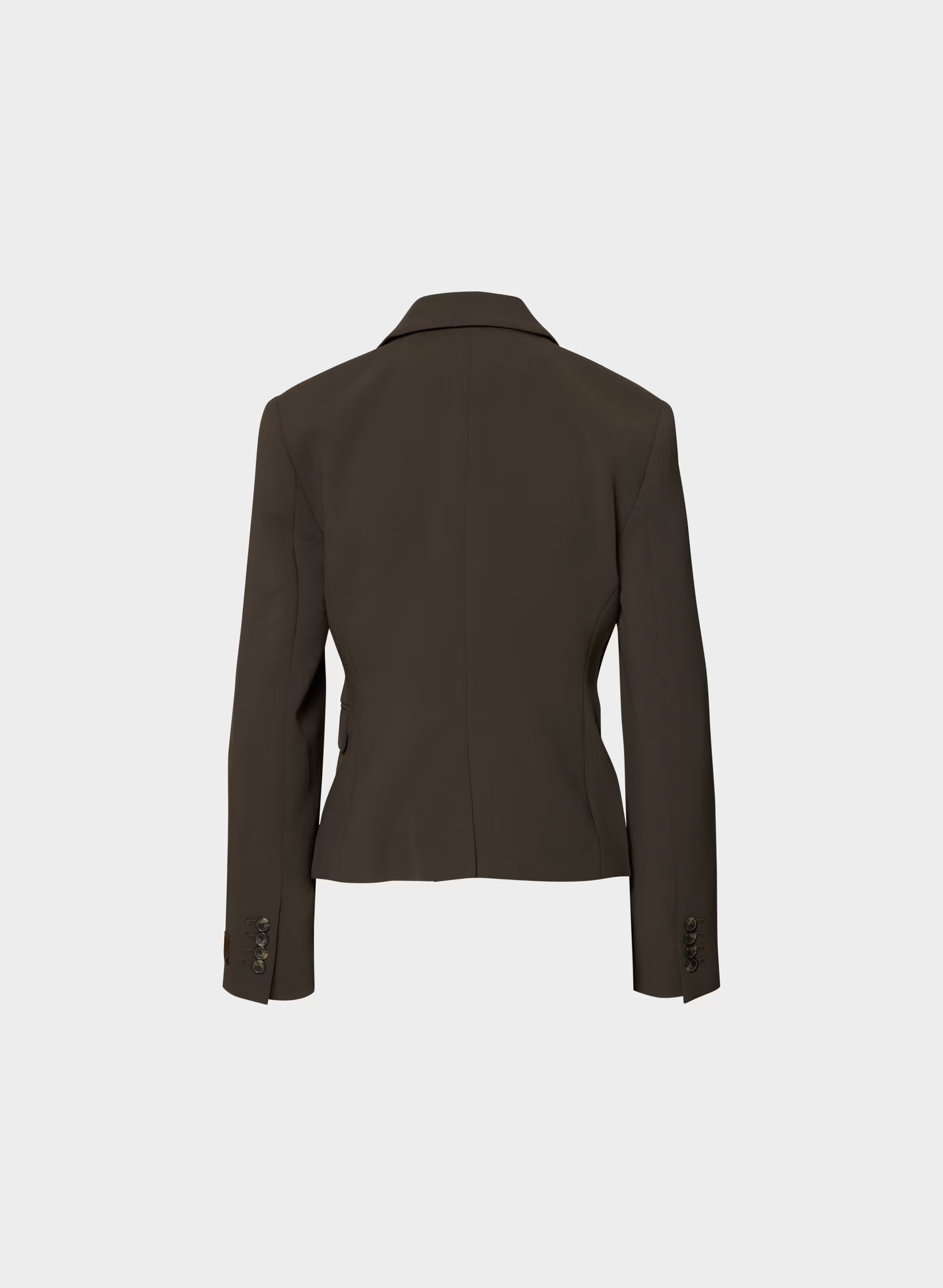 Etiquette Blazer - Crepette™ - CACAO NIB BROWN