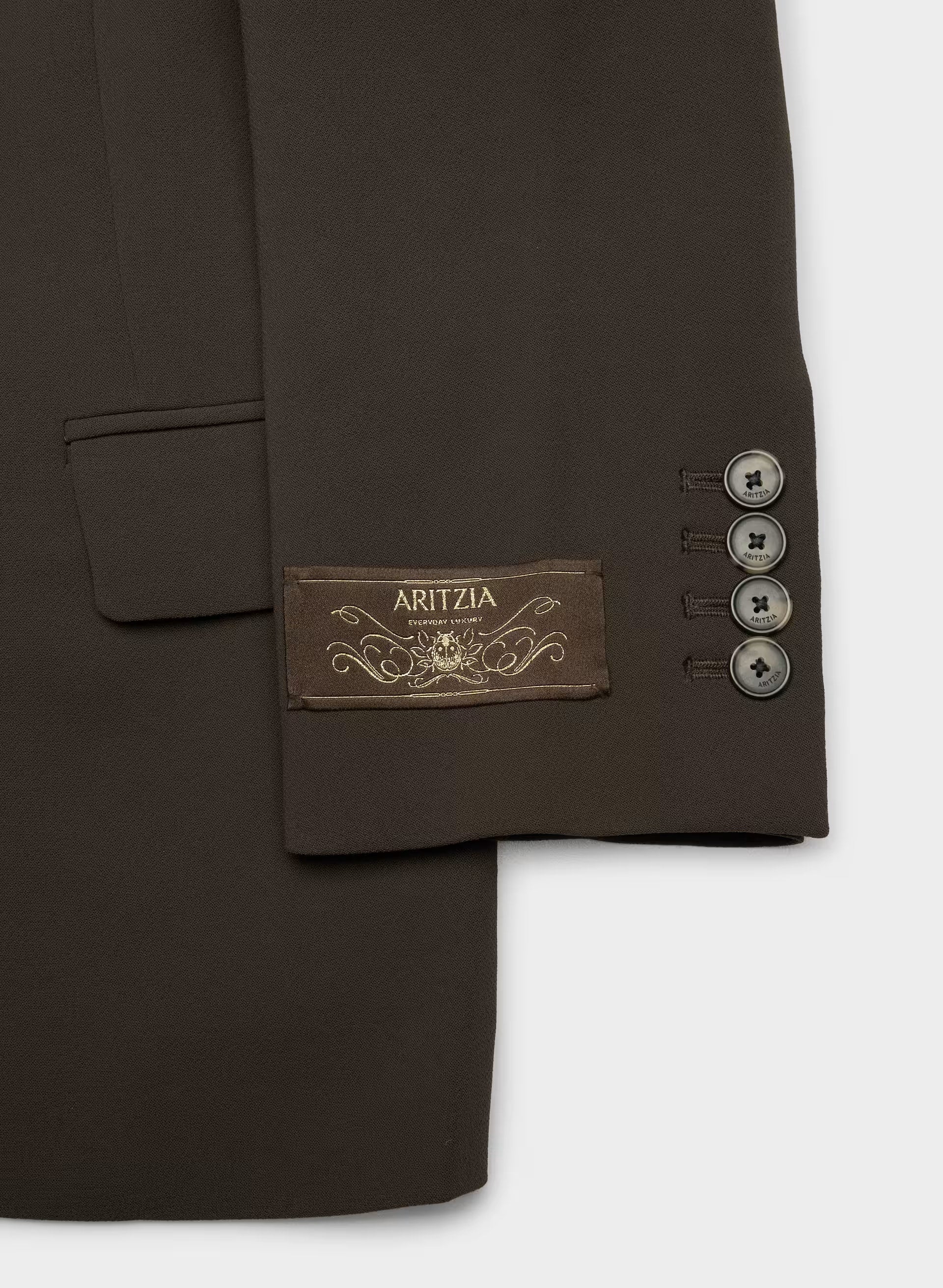 Etiquette Blazer - Crepette™ - CACAO NIB BROWN