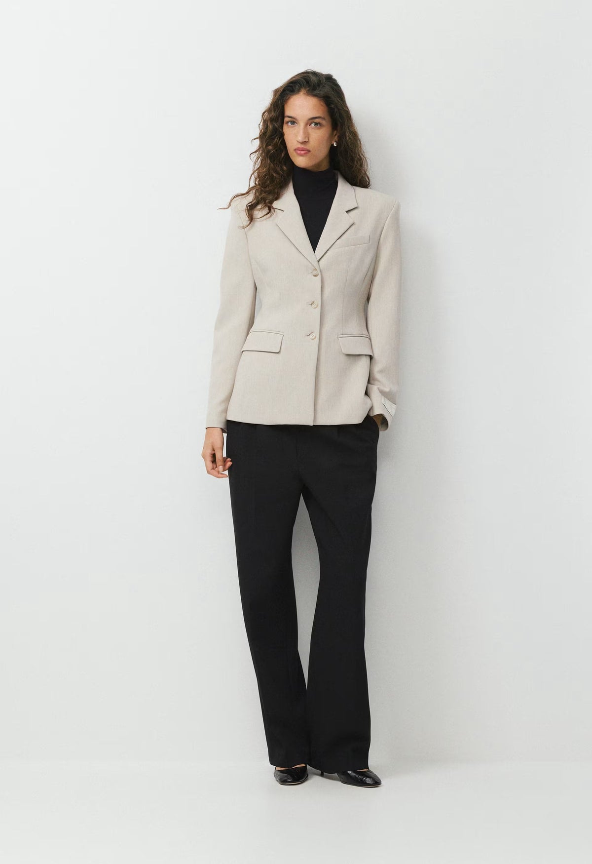 Standout Blazer - Eversential™ - HEATHER MATTE PEARL