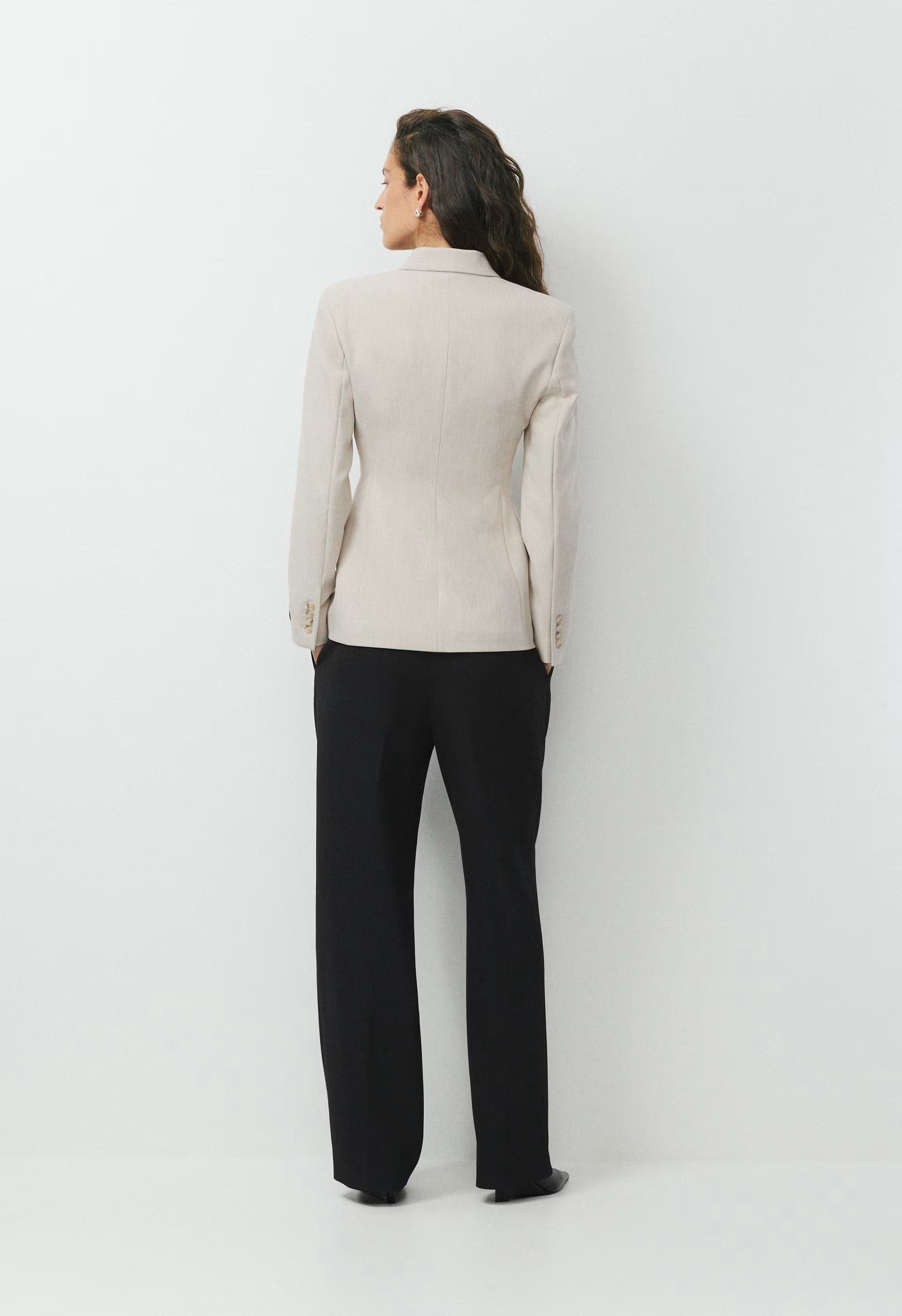 Standout Blazer - Eversential™ - HEATHER MATTE PEARL