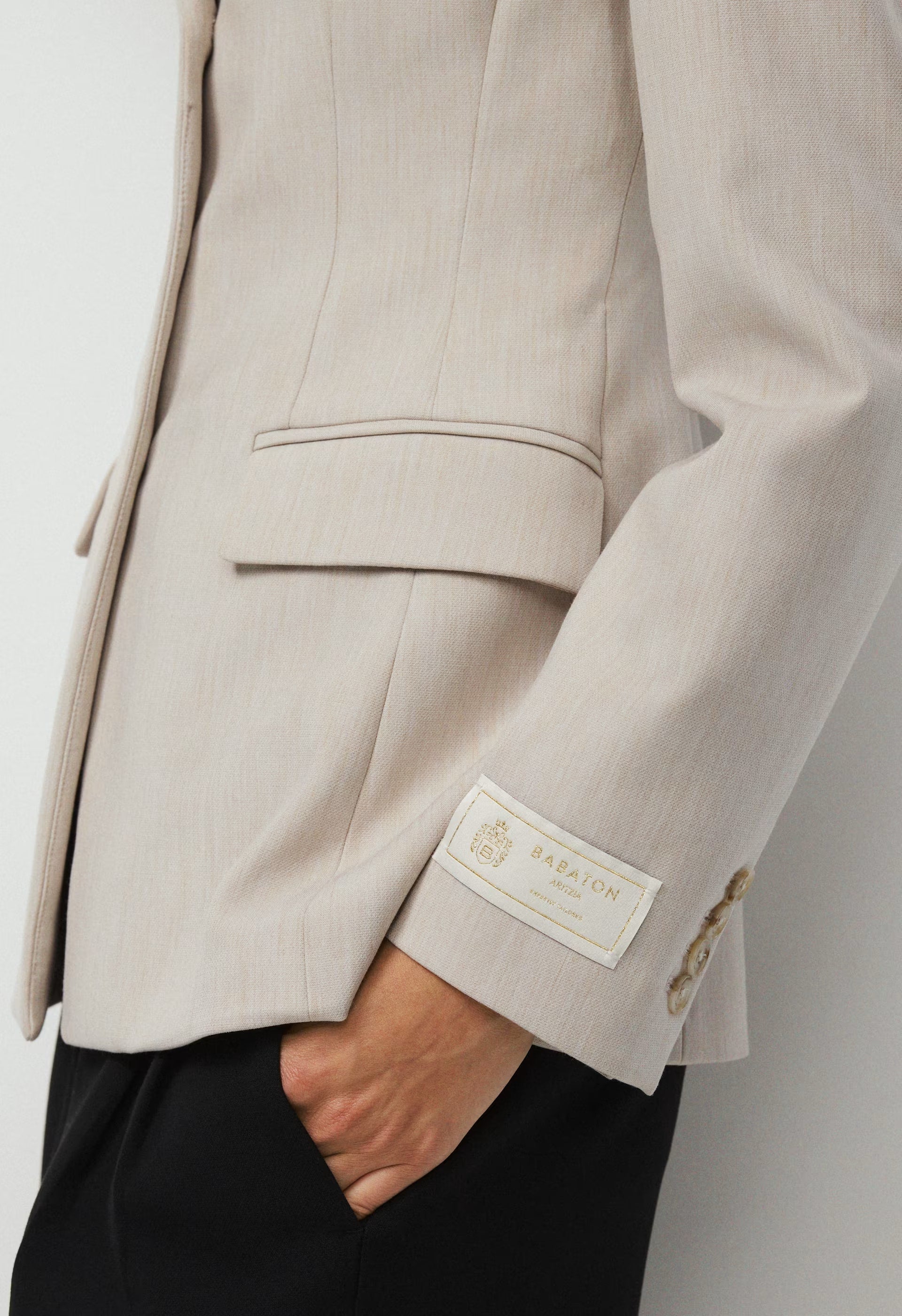 Standout Blazer - Eversential™ - HEATHER MATTE PEARL