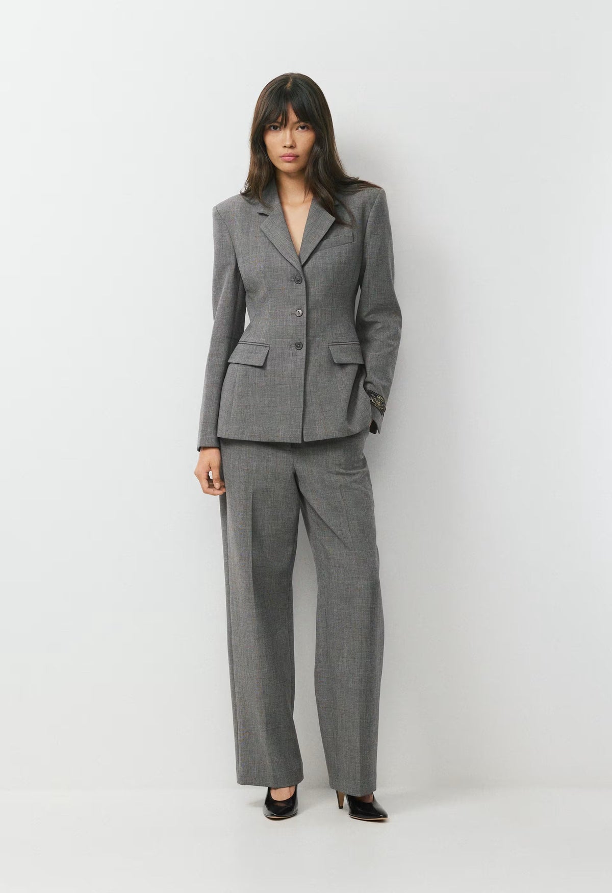 Standout Blazer - Eversential™ - H DARK GREY/BLACK