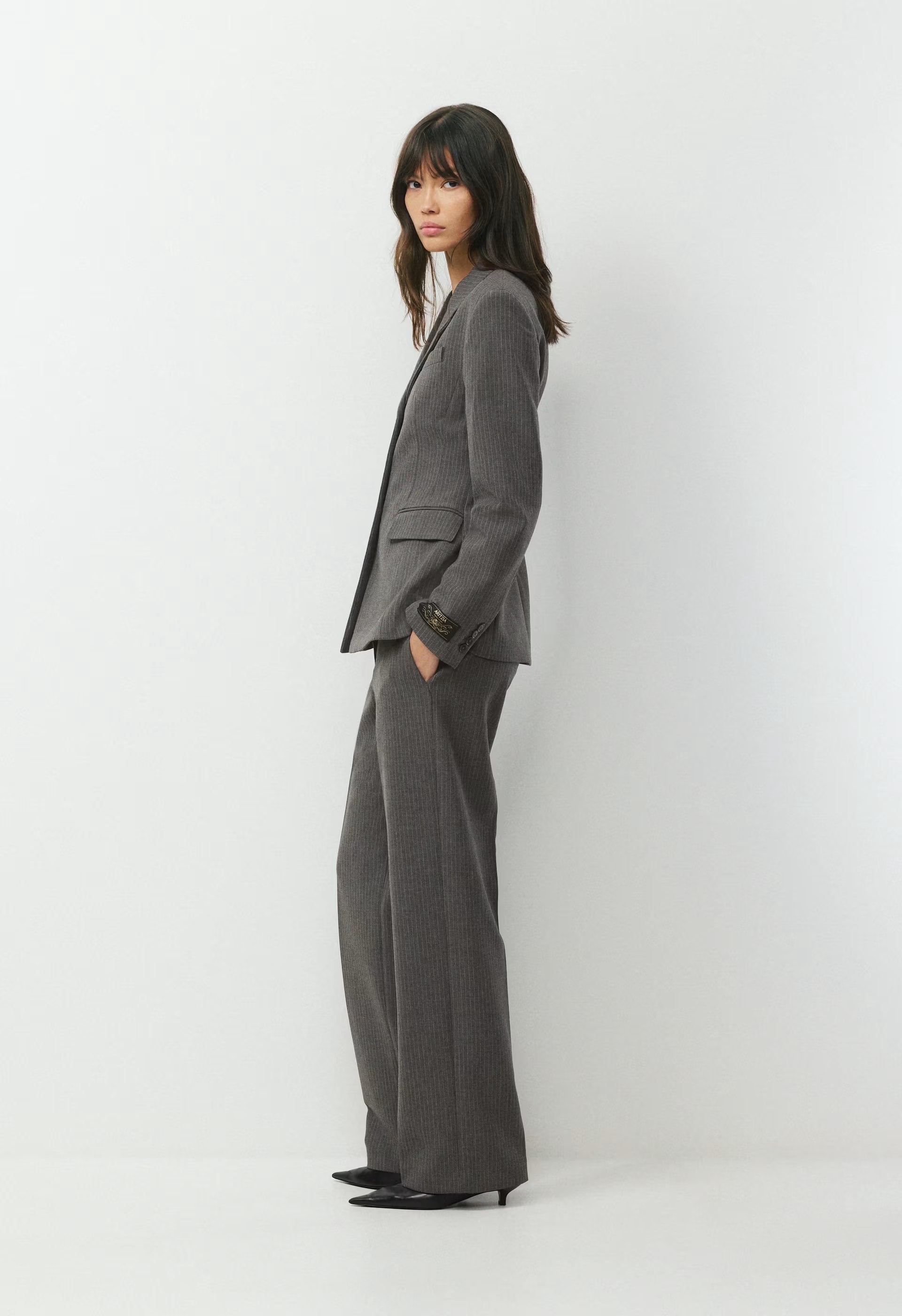 Standout Blazer - Eversential™ - HTHR CHRCL/NMD TUP