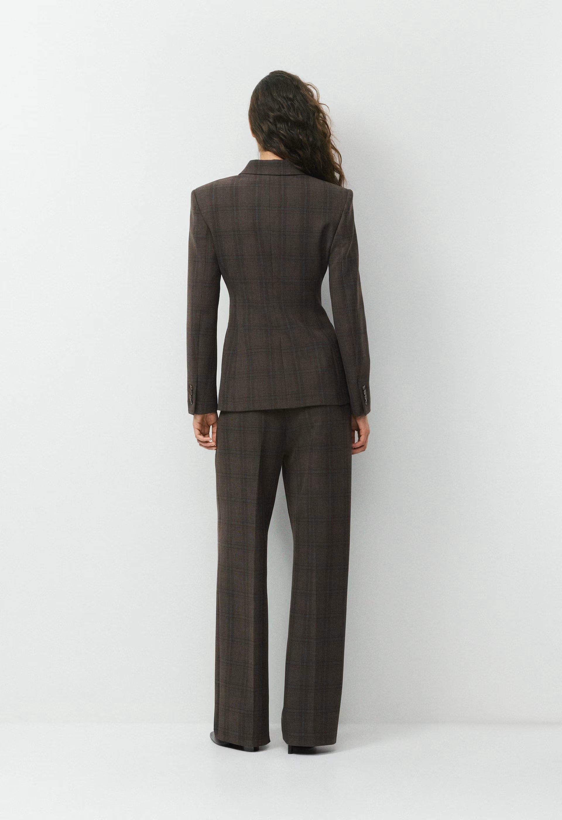Standout Blazer - Eversential™ - CACAO NIB BRWN/GREY