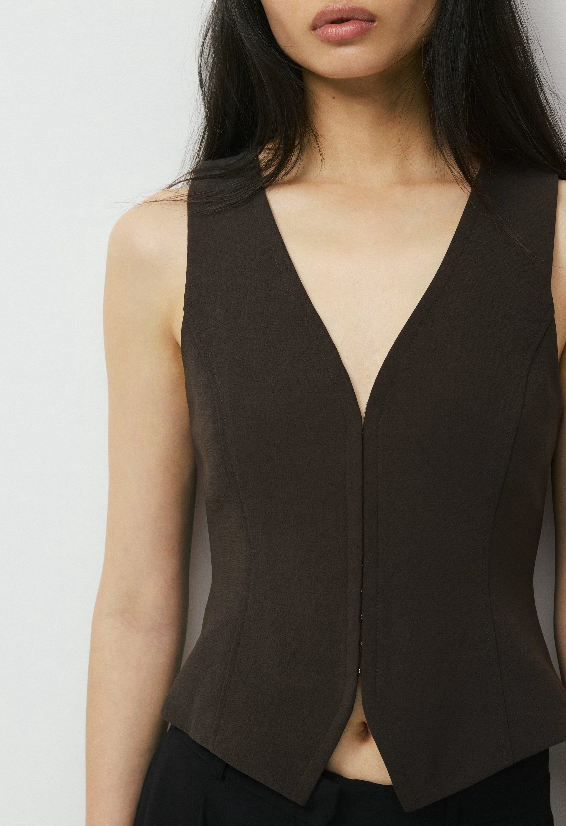 Attire Vest - Crepette™ - CACAO NIB BROWN