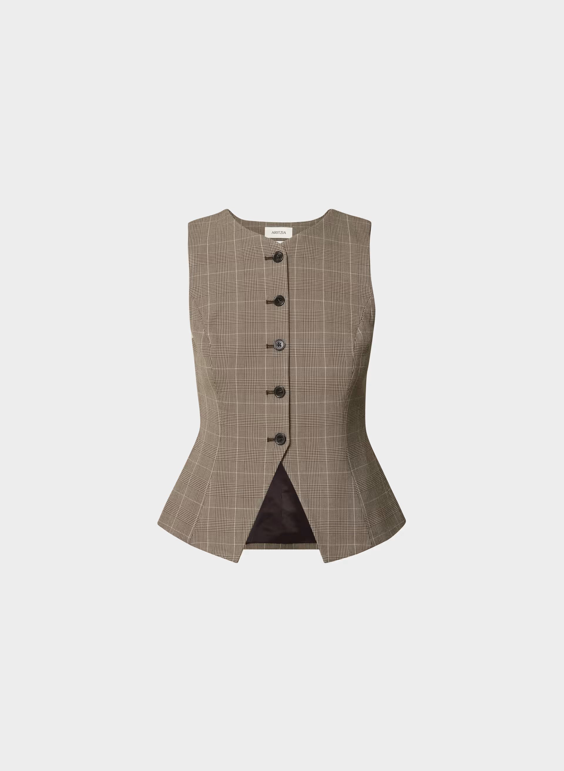 Regal Vest - ND TUP/RCH MCH BRWN