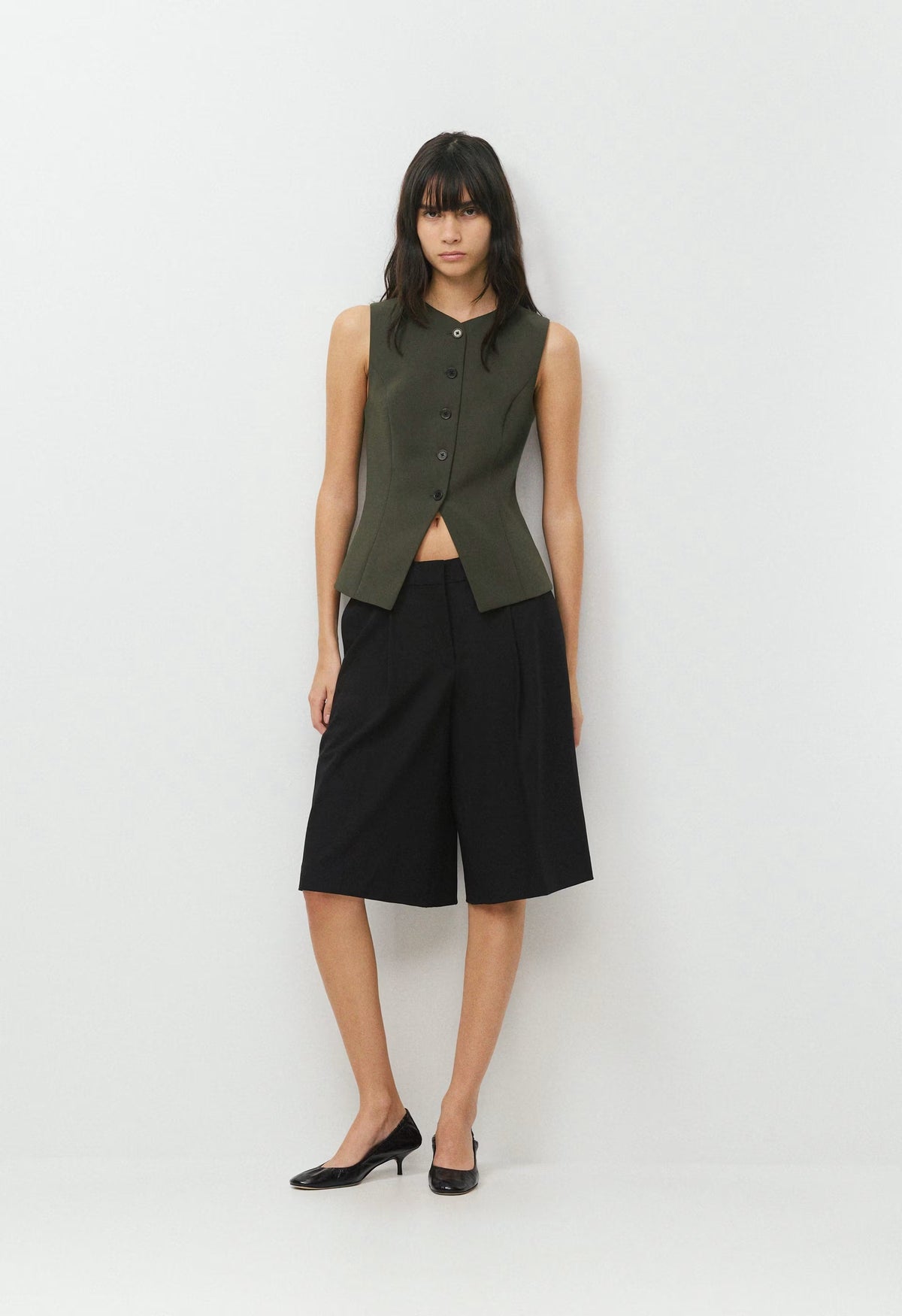 Regal Vest - Crepette™ - FLINT GREEN