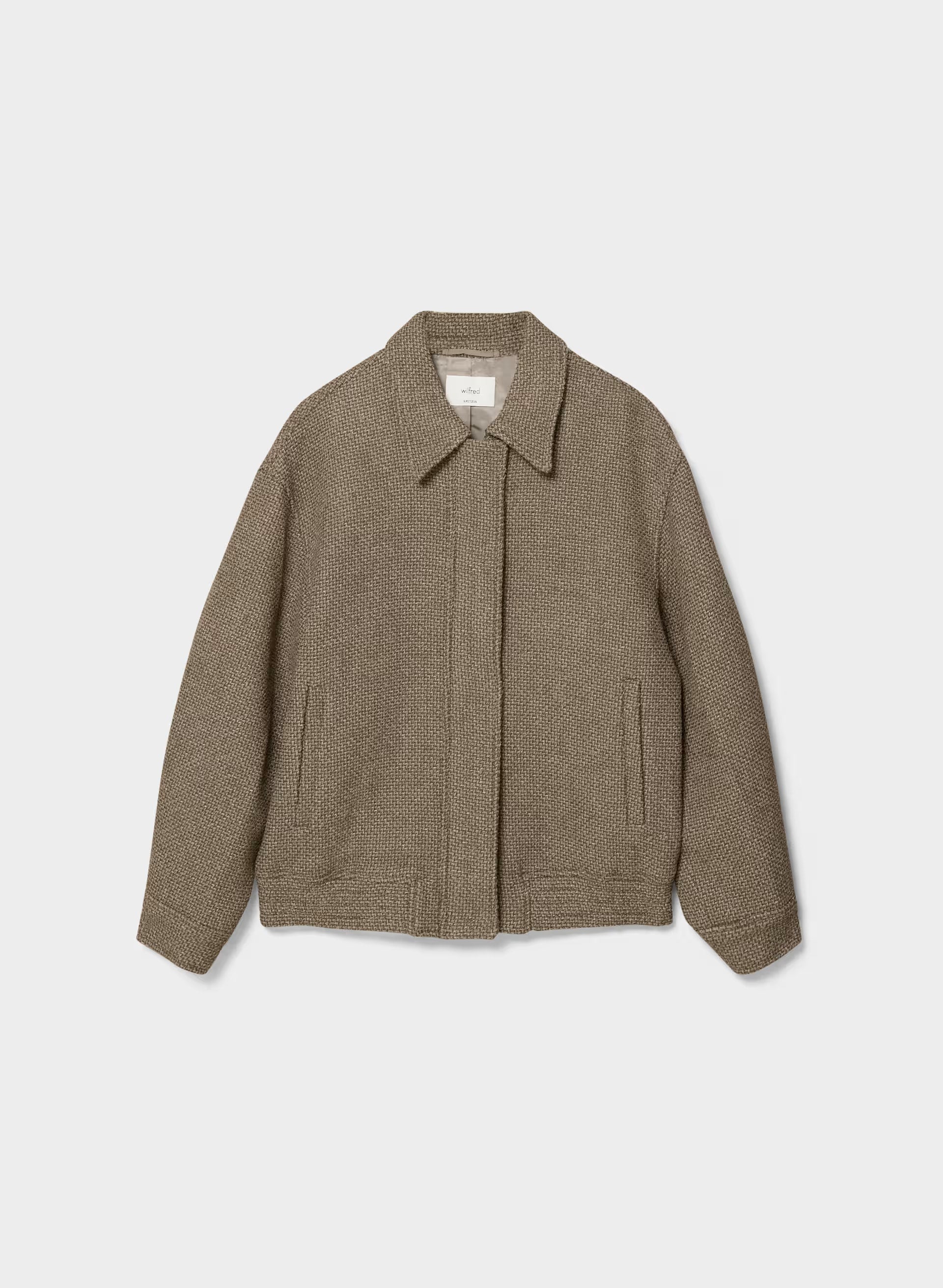 Mercury Bomber - Tweed - NOMAD TAUPE /BIRCH