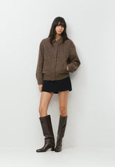 Mercury Bomber - Tweed - R MCH BRN/COLA TAUPE