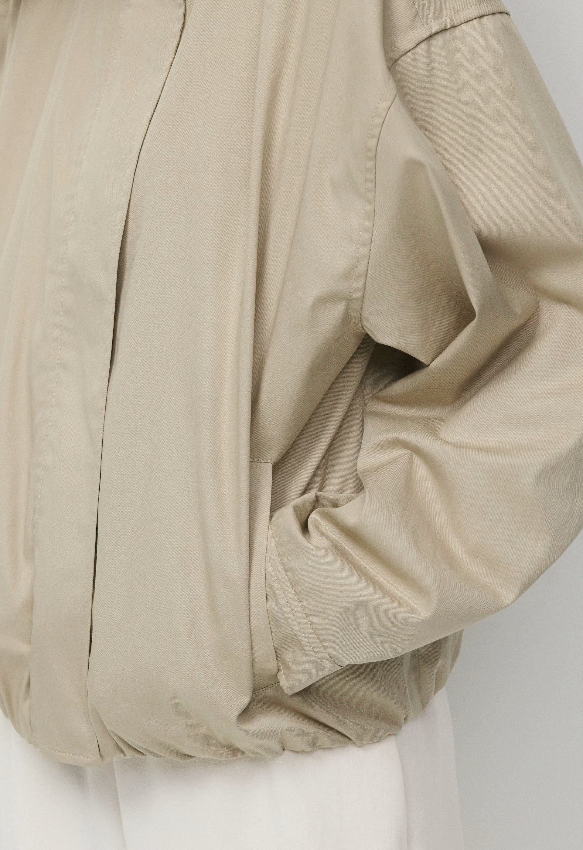 Geneva Jacket - City Twill - MARCONA BEIGE