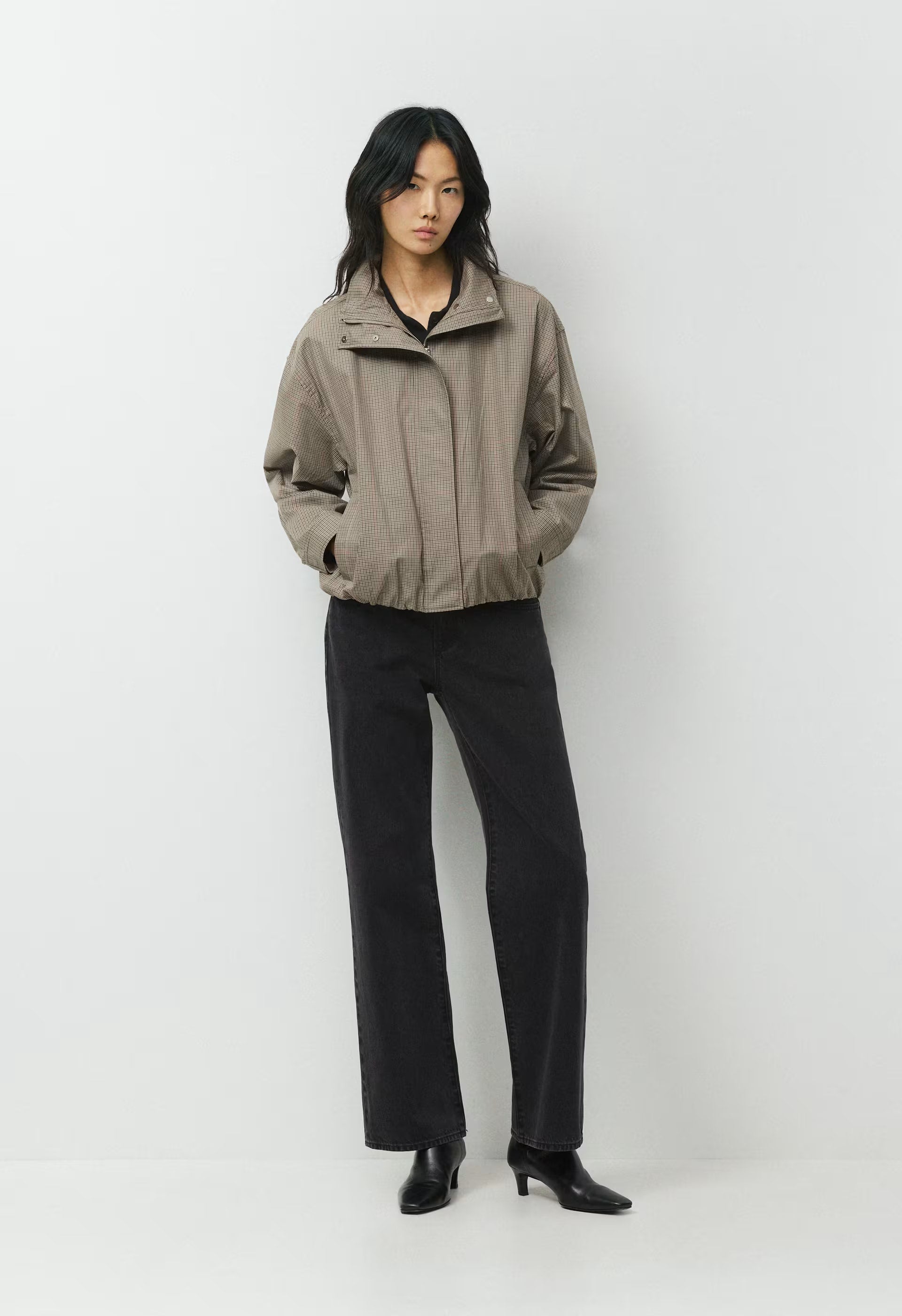 Geneva Jacket - City Twill - WSHRT CK ND TP/ANS BRN