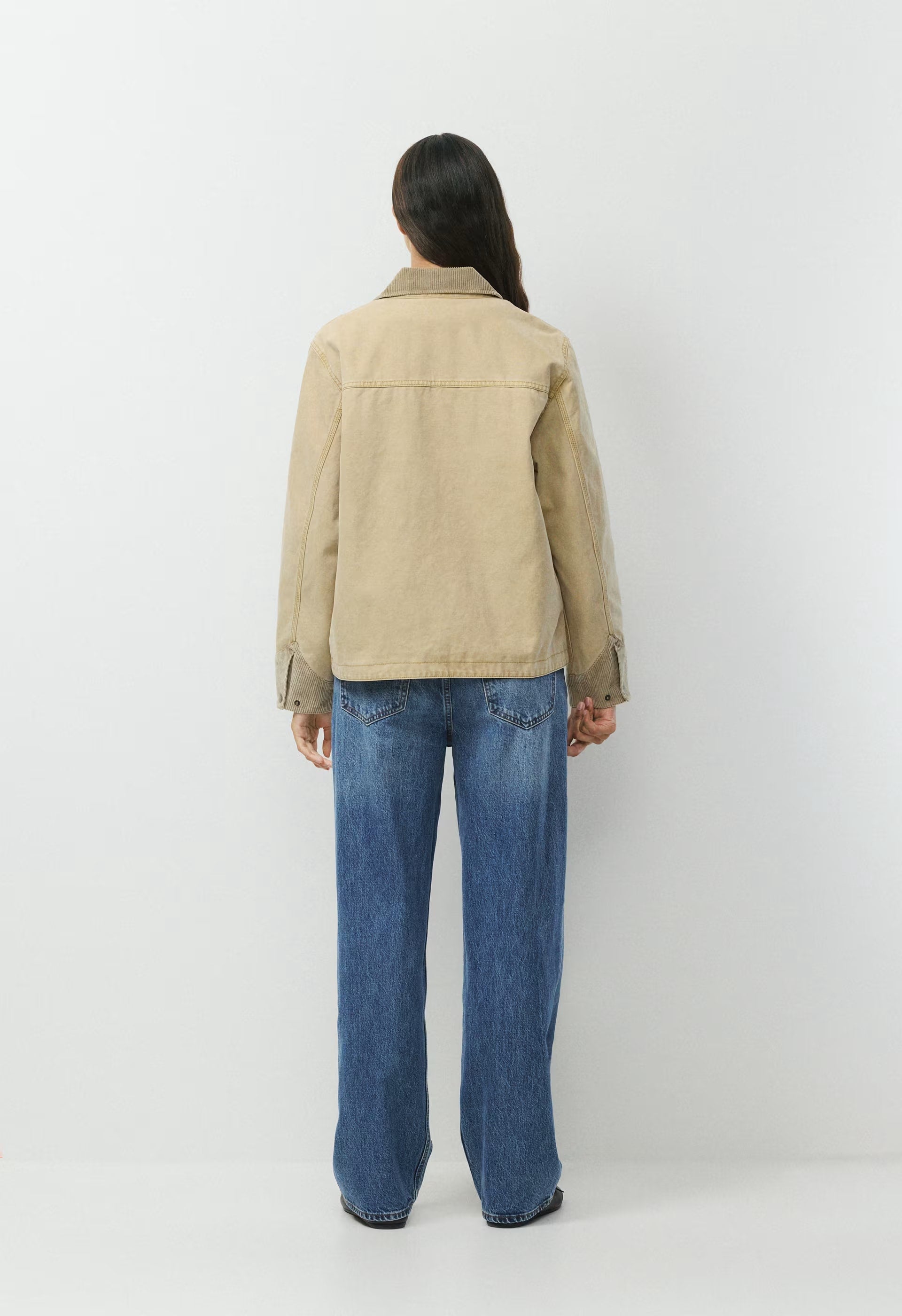 Neighbour Barn Jacket - VINTAGE TAN KHAKI