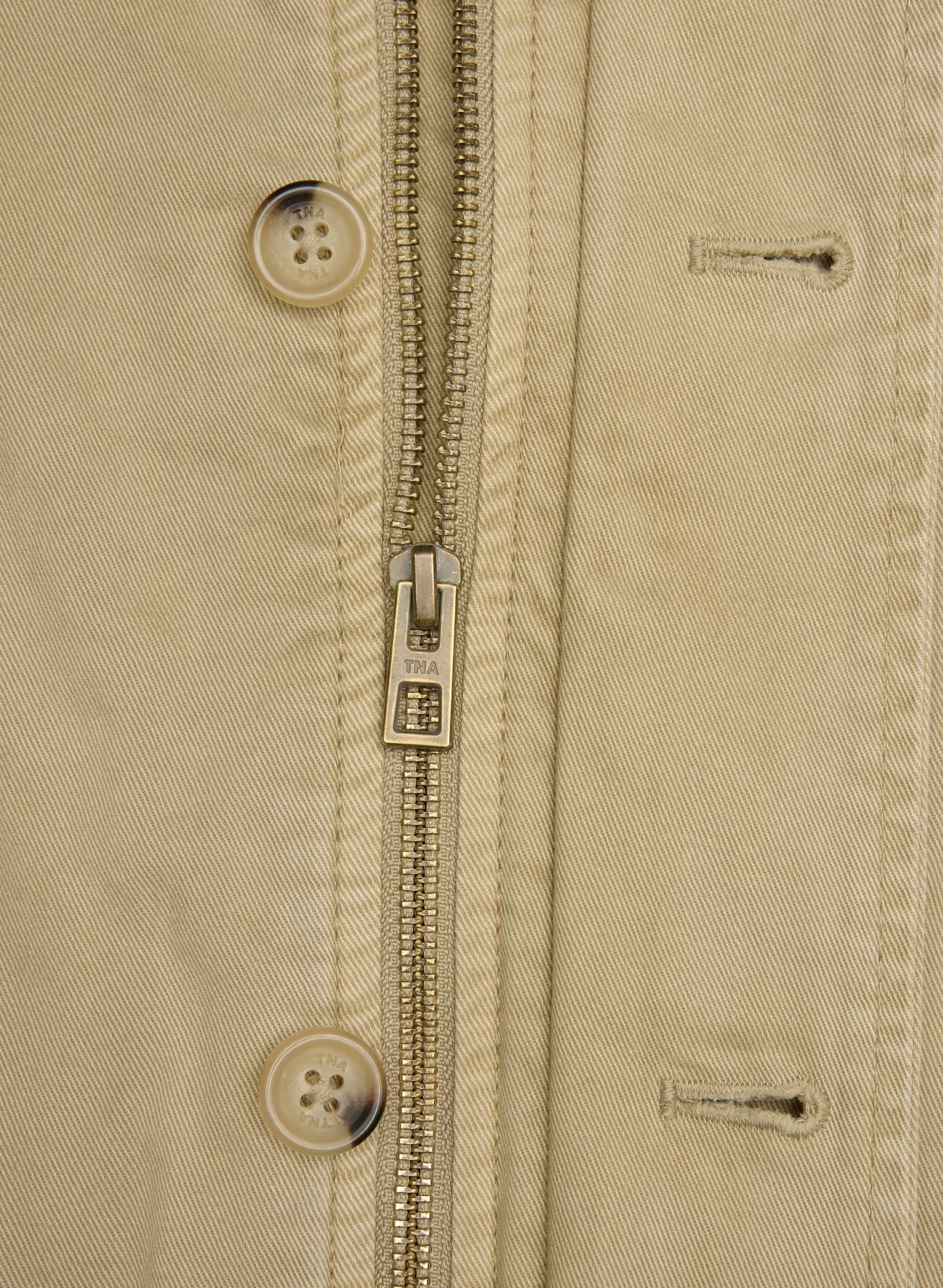 Ferris Blouson Jacket - VINTAGE TAN KHAKI