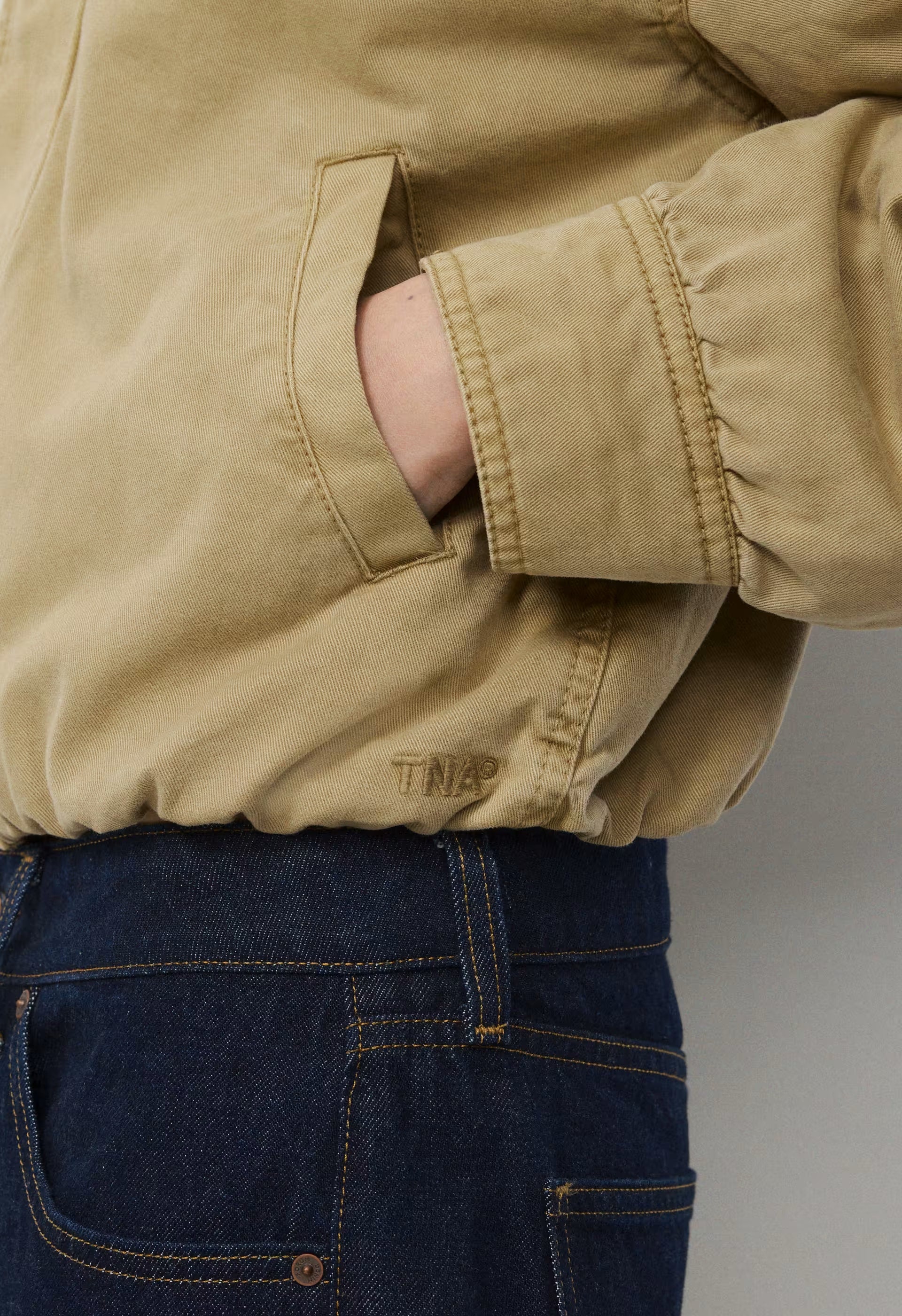 Ferris Blouson Jacket - VINTAGE TAN KHAKI