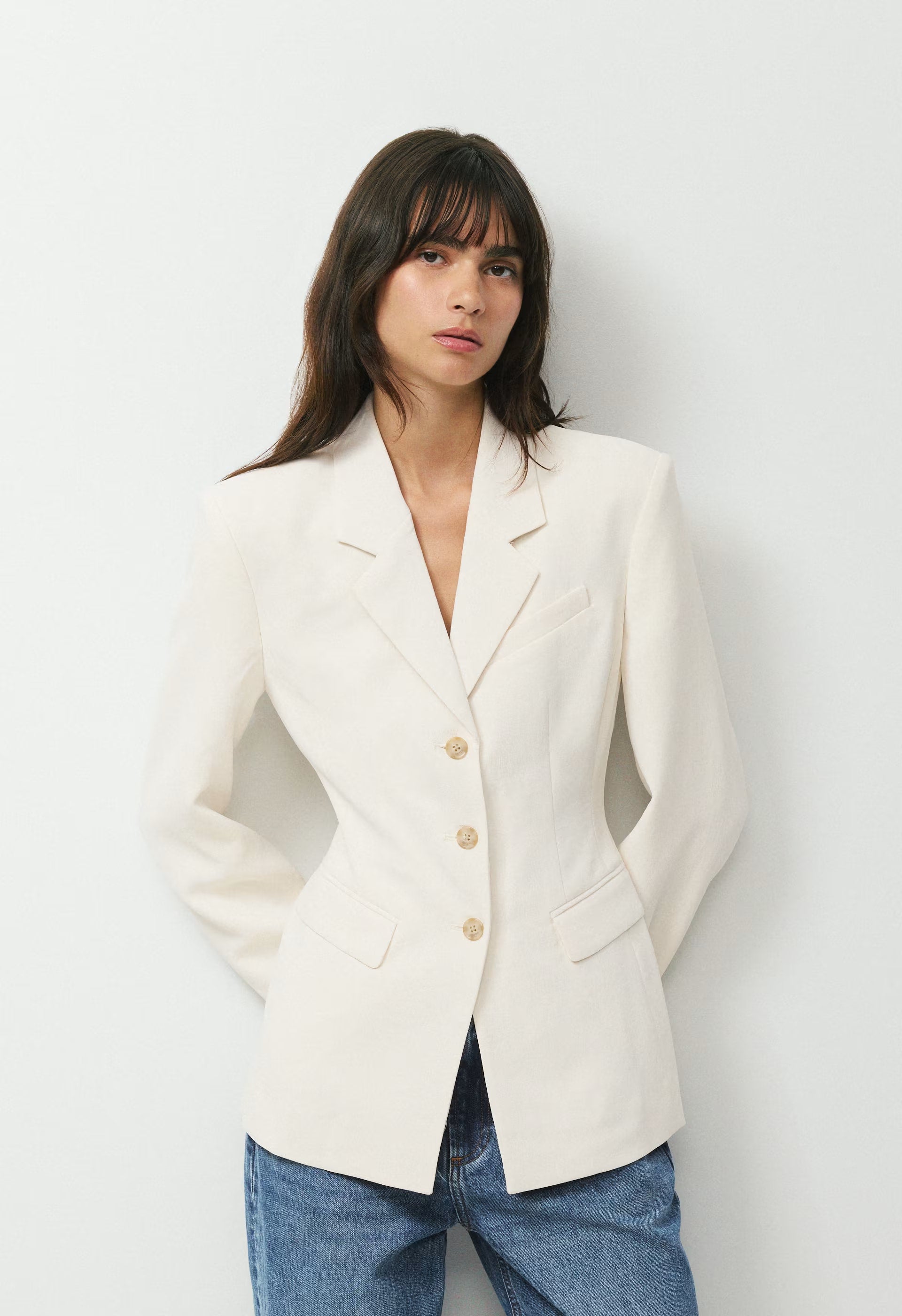 Standout Blazer - Crepette™ - LIGHT BIRCH