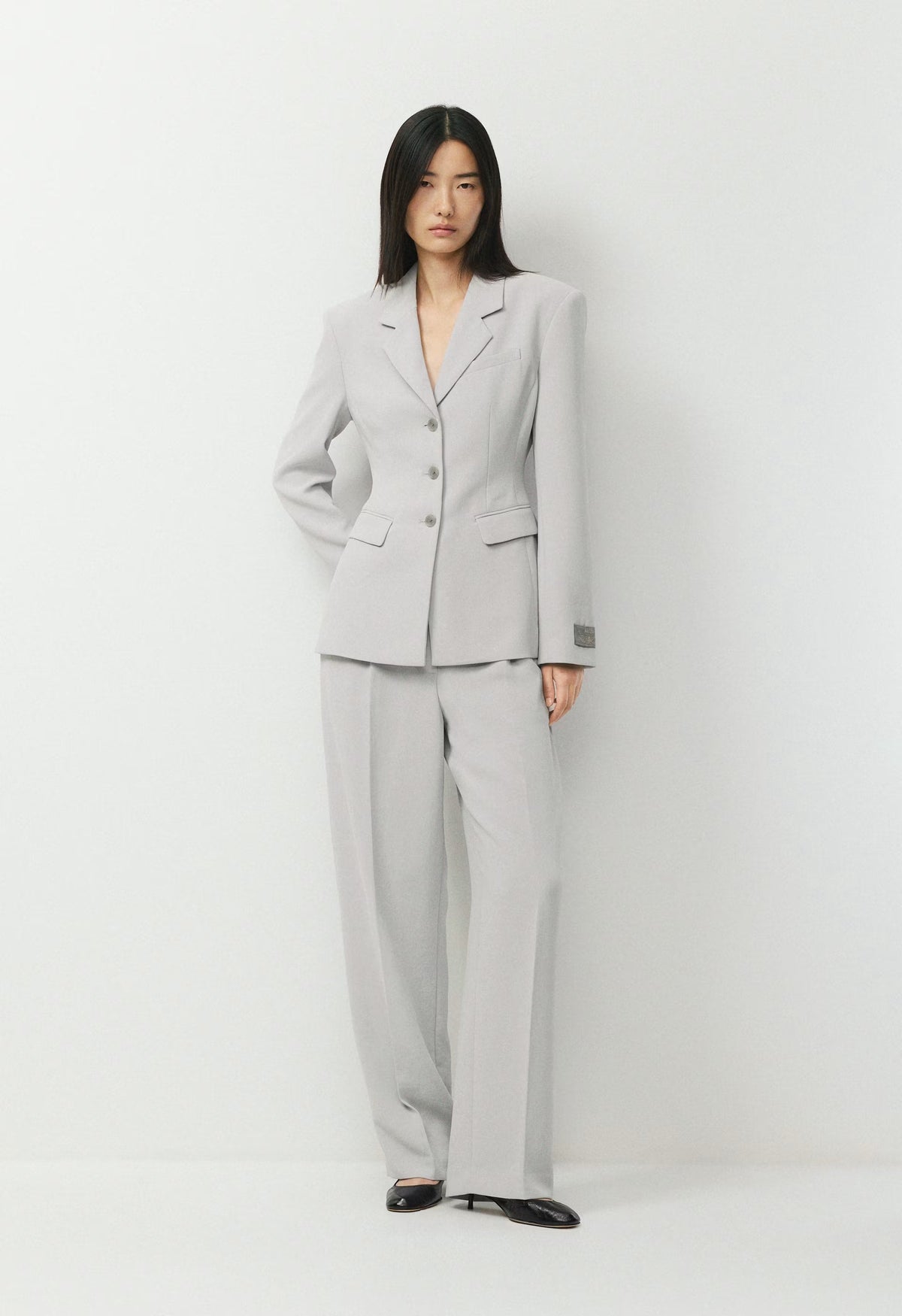 Standout Blazer - Crepette™ - MONUMENT GREY