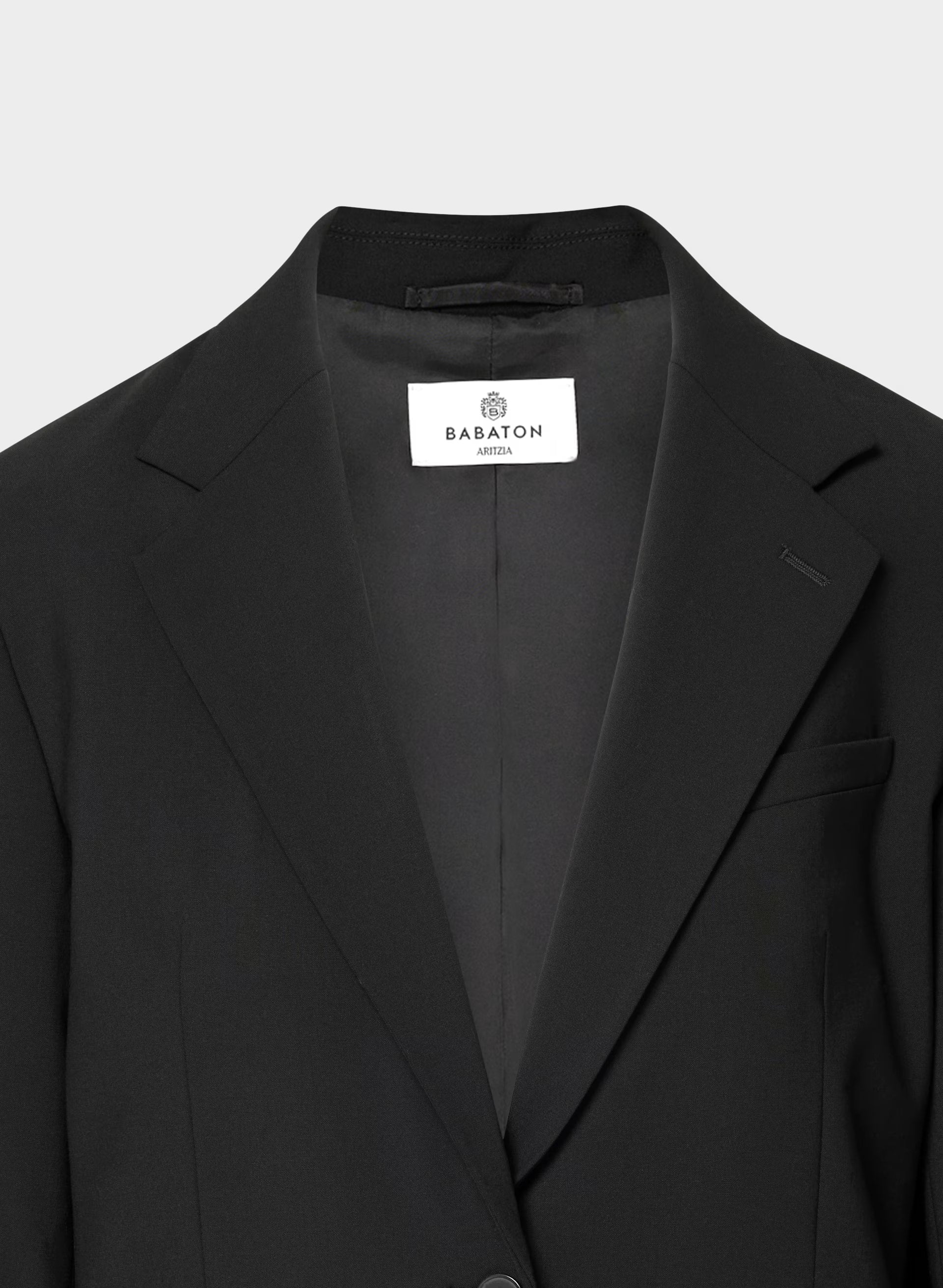 Advance Wool Blazer - BLACK