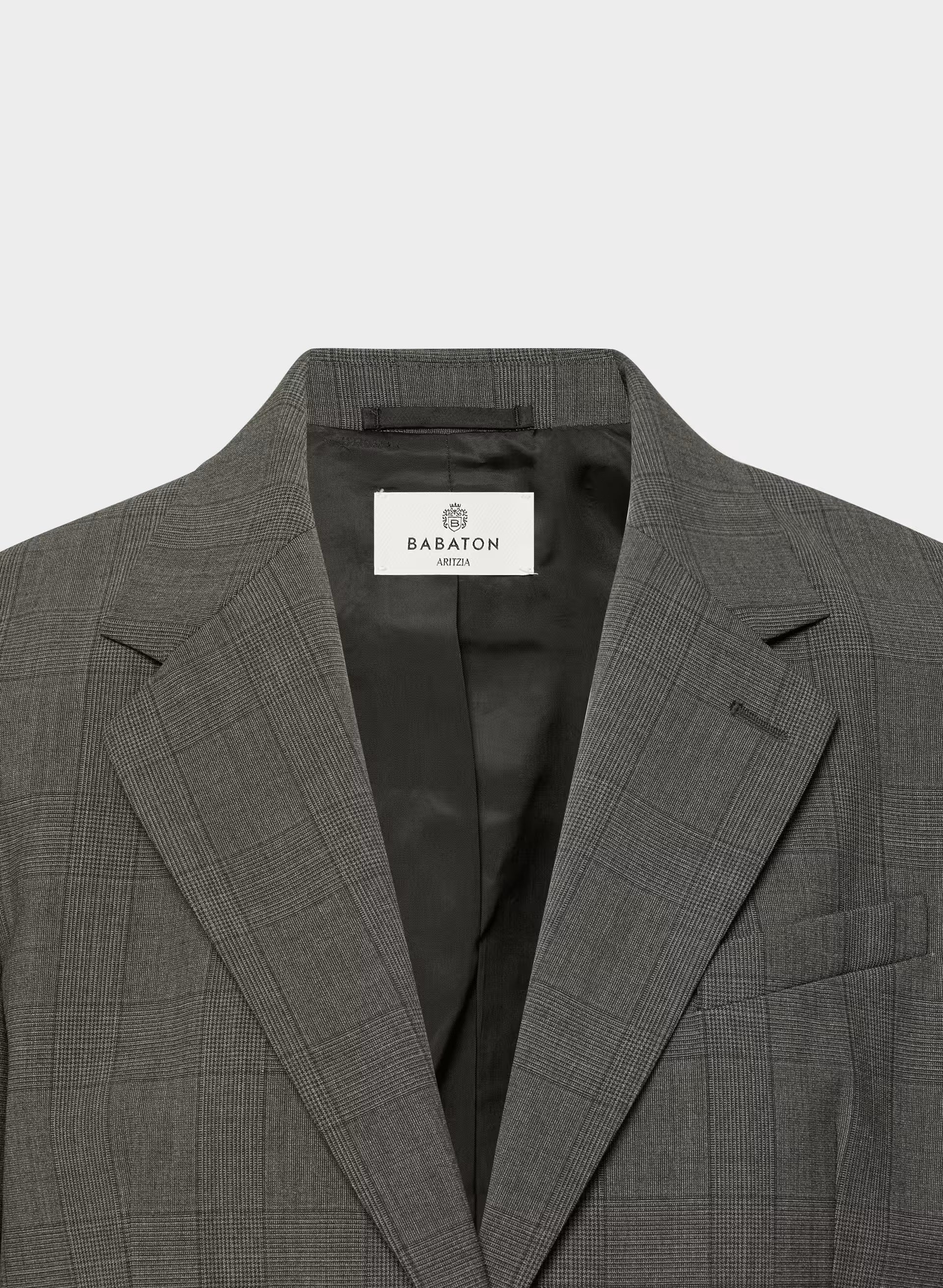 Advance Wool Blazer - HTR CHARCOAL/ HTR BLK
