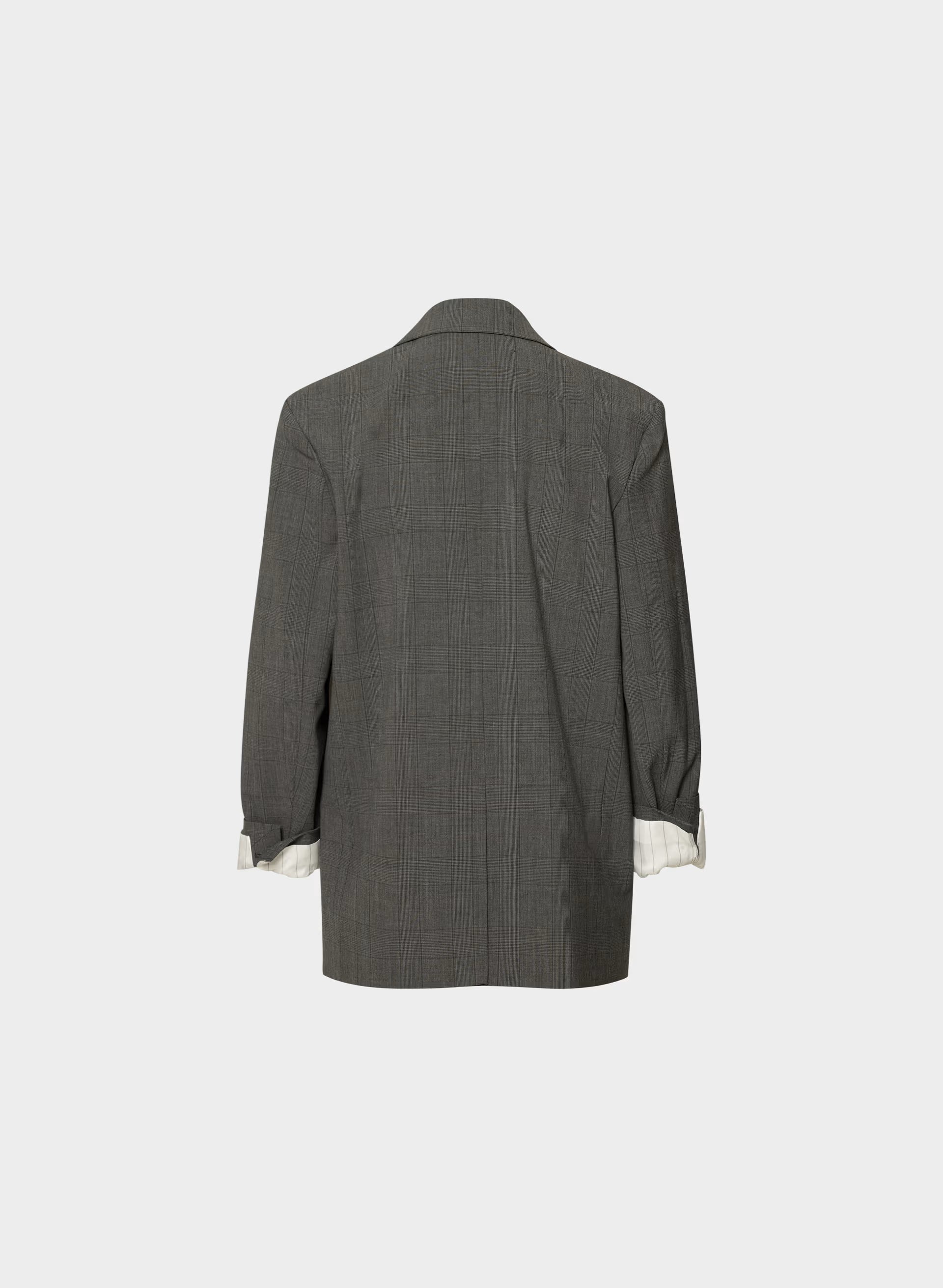 Advance Wool Blazer - HTR CHARCOAL/ HTR BLK