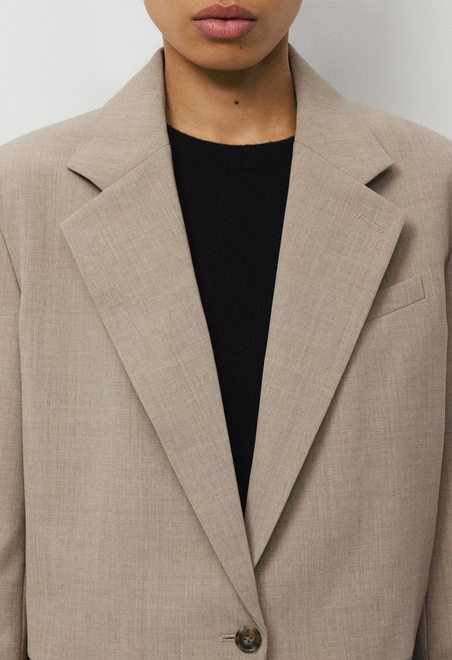 Command Wool Blazer - HEATHER NOMAD TAUPE