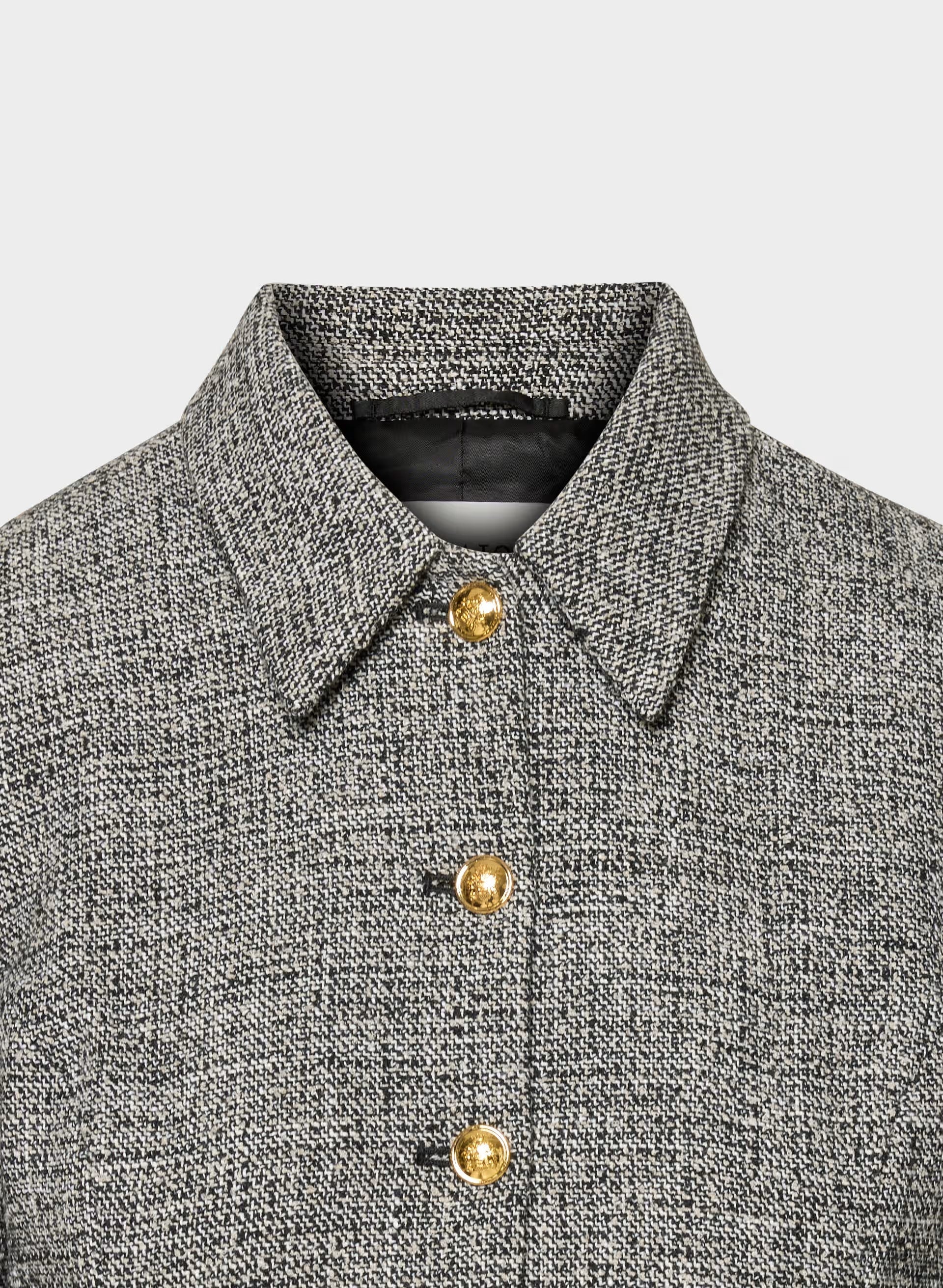 Gateway Jacket - SPCKL TWEED BLK/WHITE