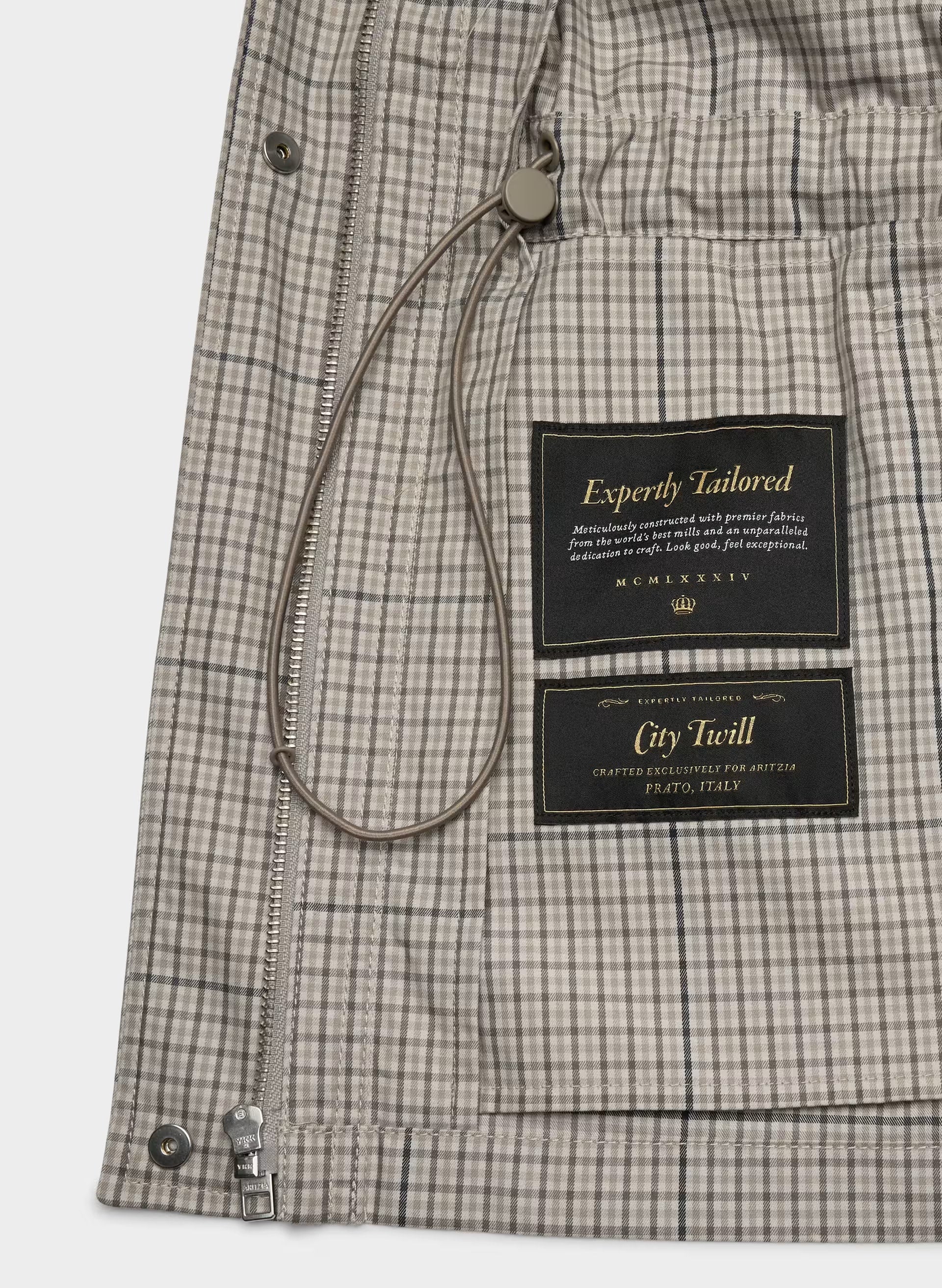 Cinch Jacket - City Twill - HRWCHK MATPRL / ADMRL