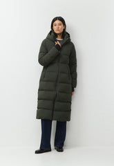 The SuperSnug Puff₂O™ Long - Rainstop™ - FLINT GREEN