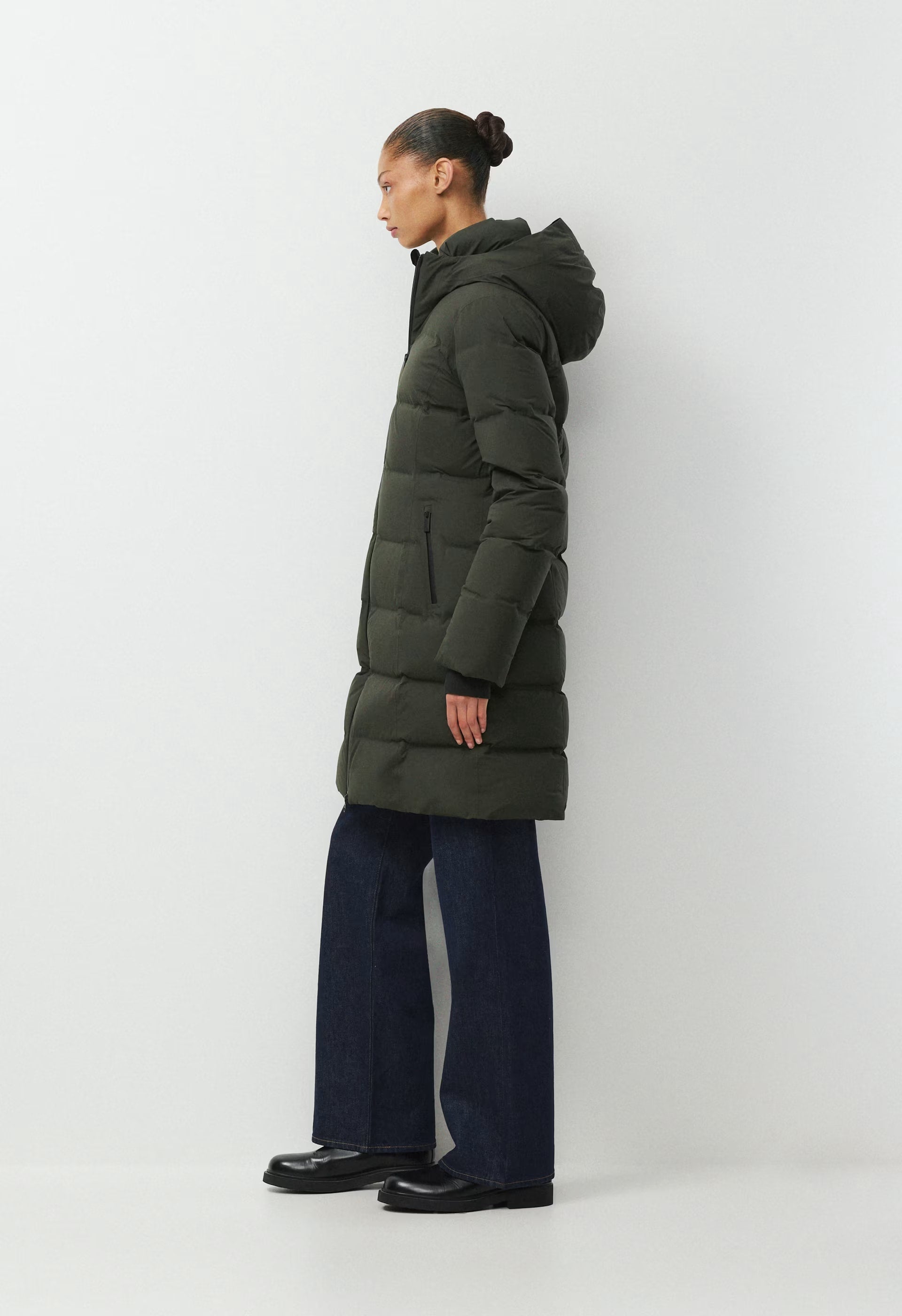 The SuperSnug Puff₂O™ Mid - Rainstop™ - FLINT GREEN