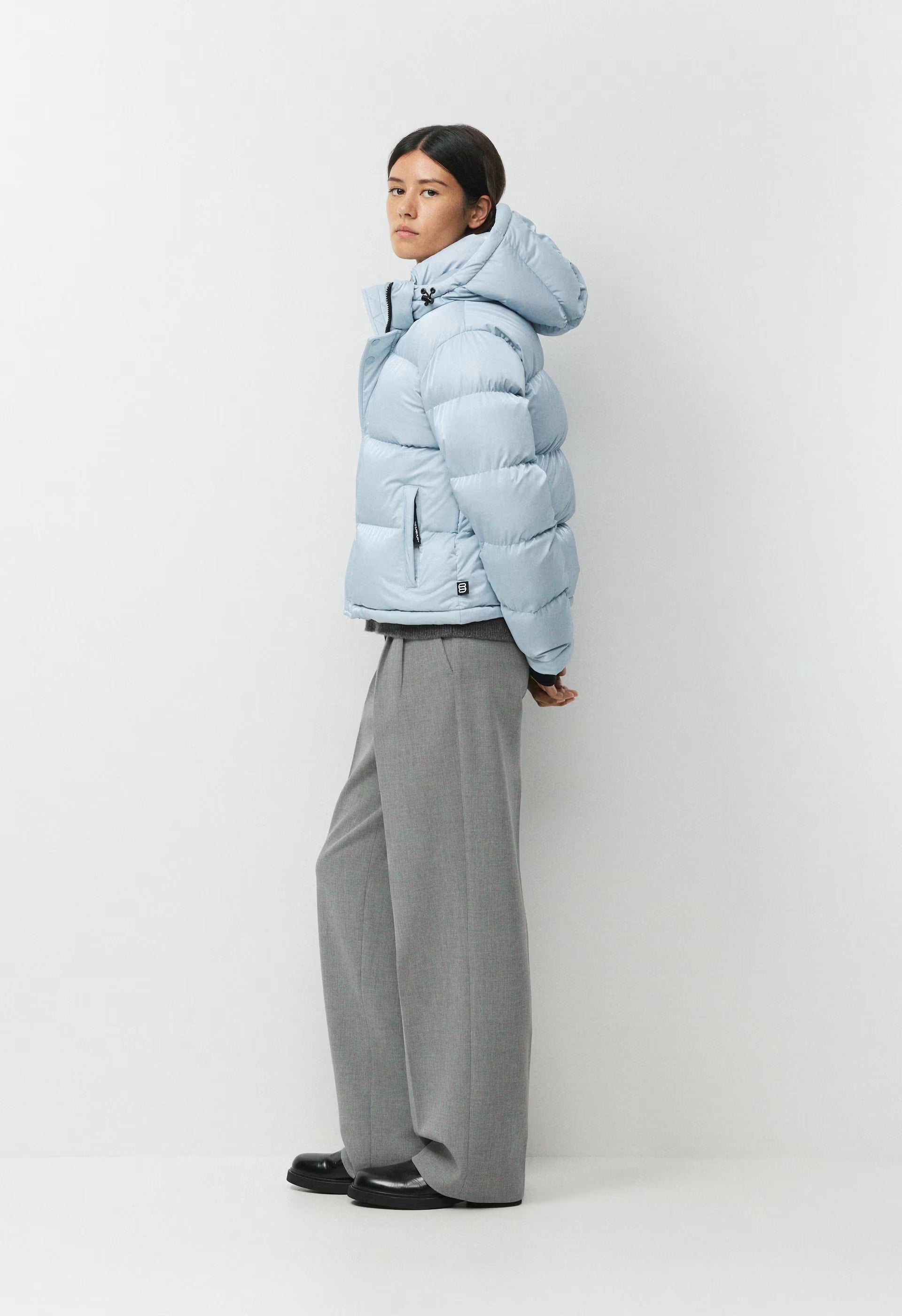 The Super Puff™ Shorty - Liquid Shine - DEW BLUE