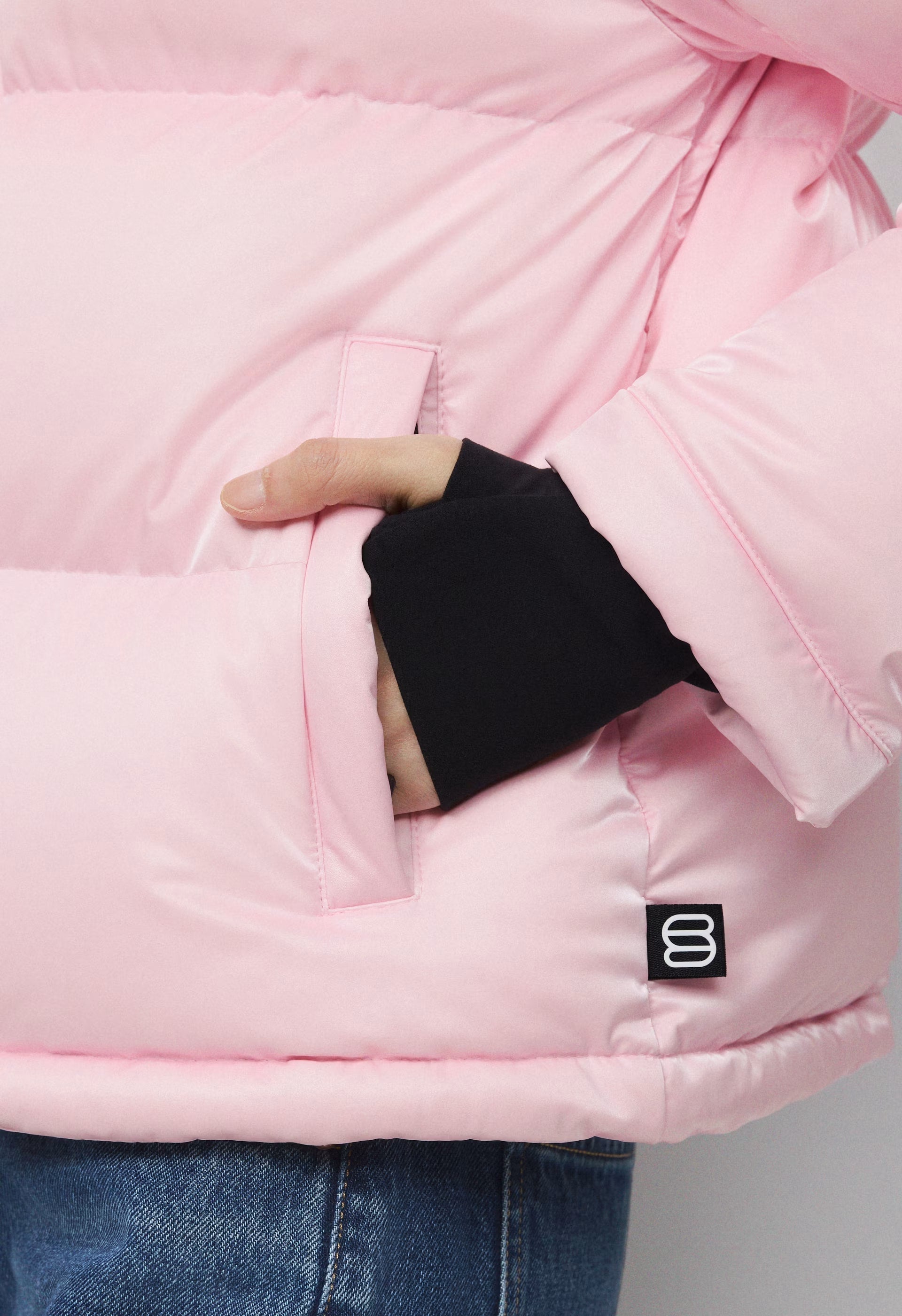 The Super Puff™ Shorty - Liquid Shine - VILLA PINK