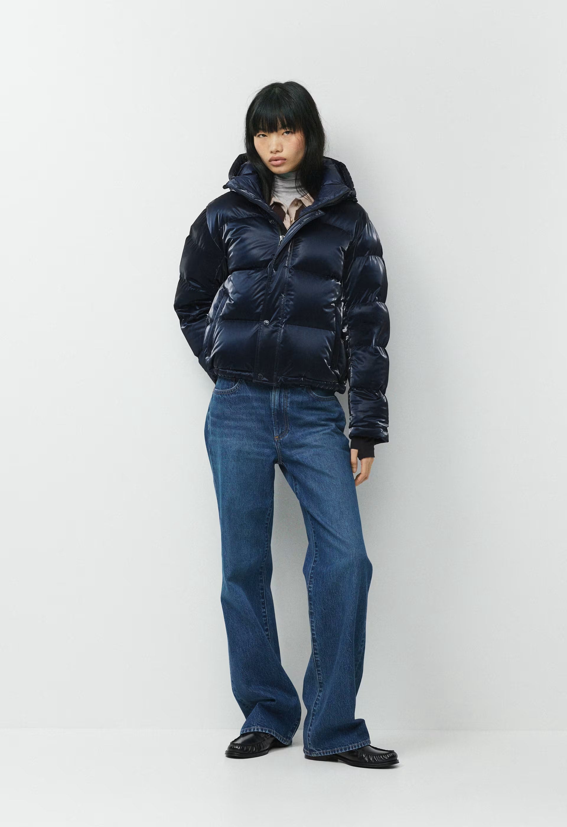 The Super Puff™ Shorty - Liquid Shine - ADMIRAL NAVY