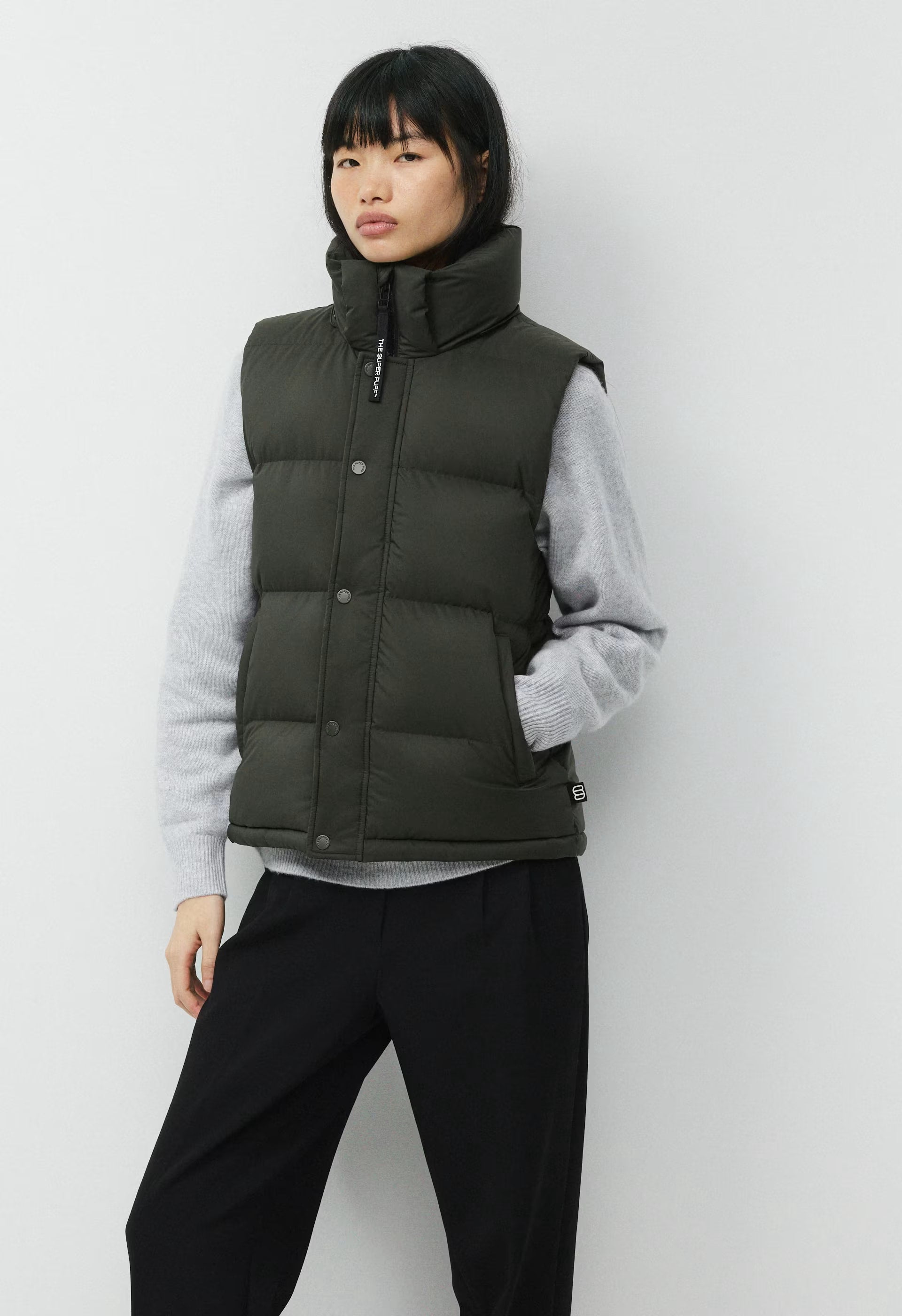 The Super Puff™ Vest - cliMATTE™ - FLINT GREEN