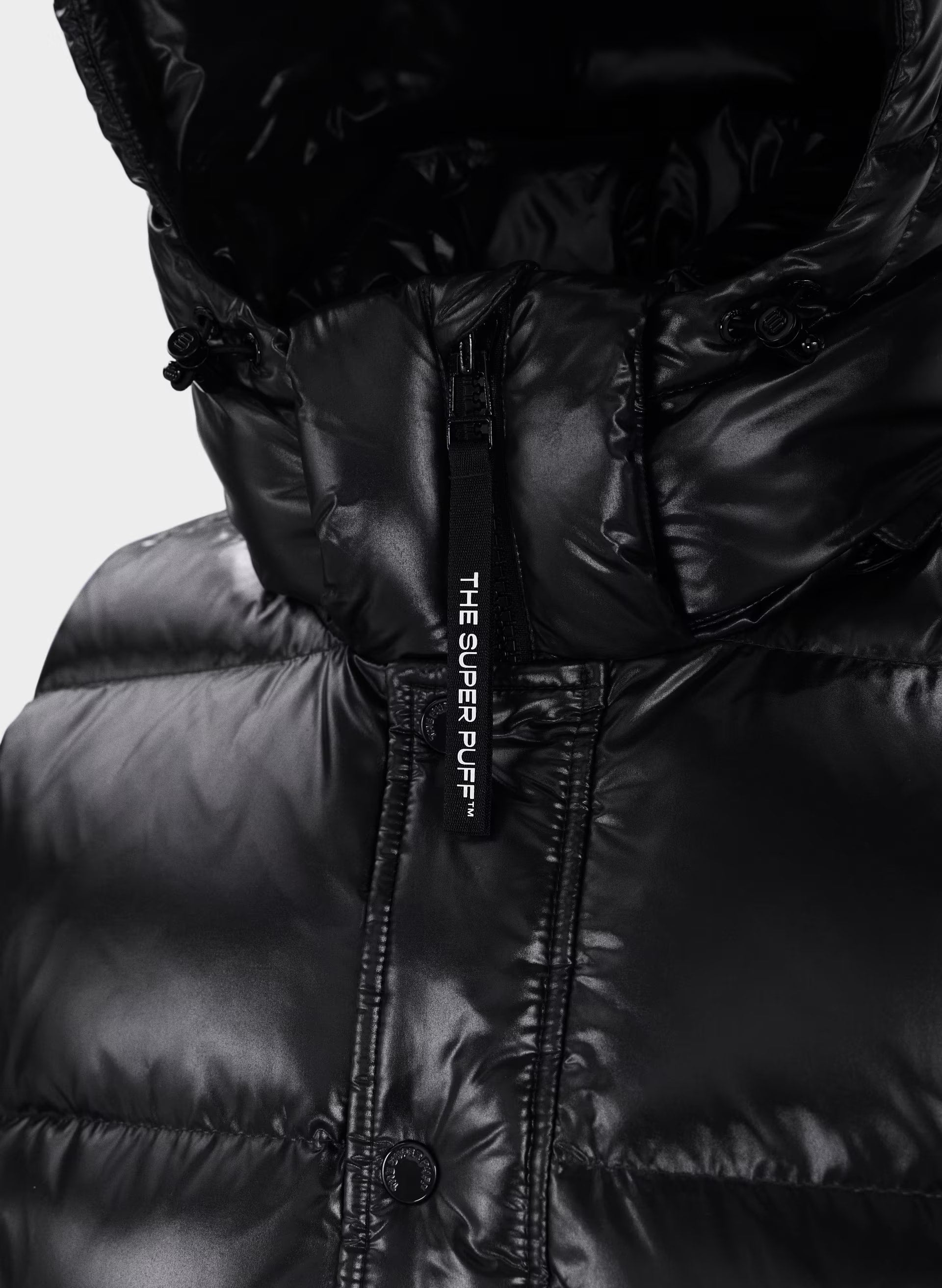 The Super Puff™ Vest - Hi-Gloss - BLACK