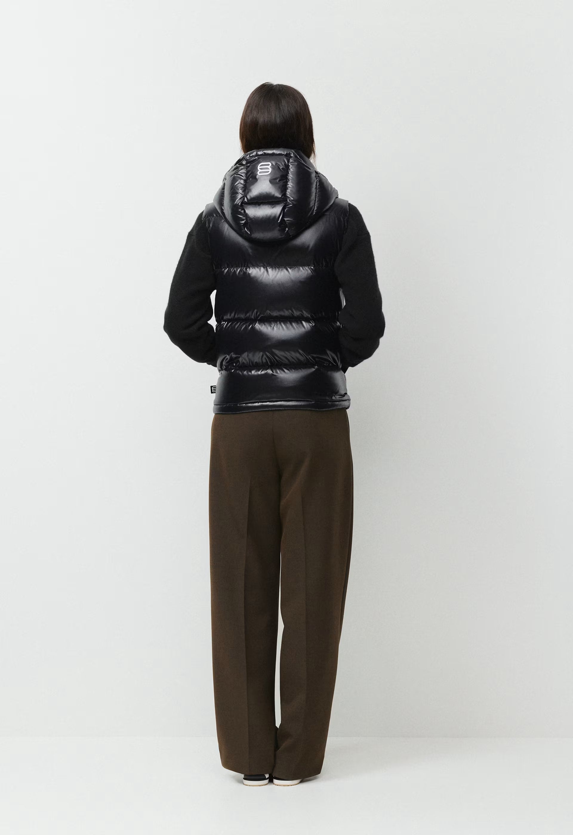 The Super Puff™ Vest - Hi-Gloss - BLACK
