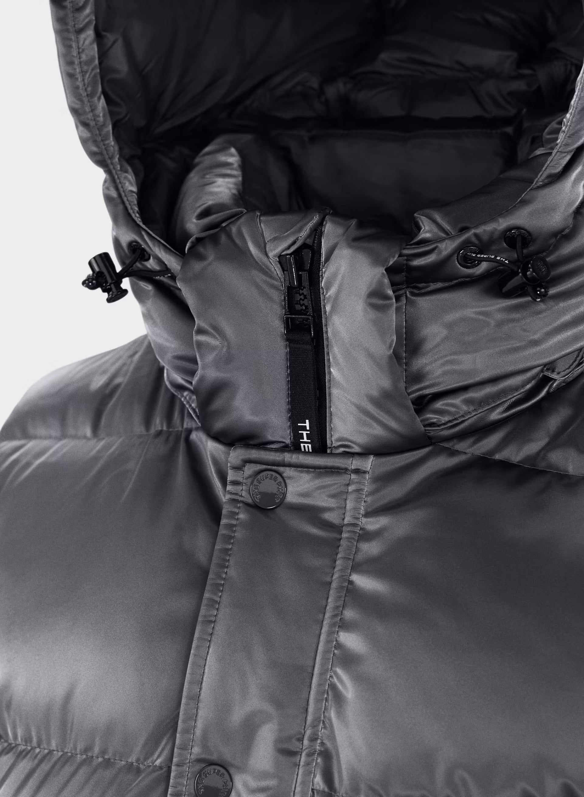 The Super Puff™ Vest - Liquid Shine - COAL GREY