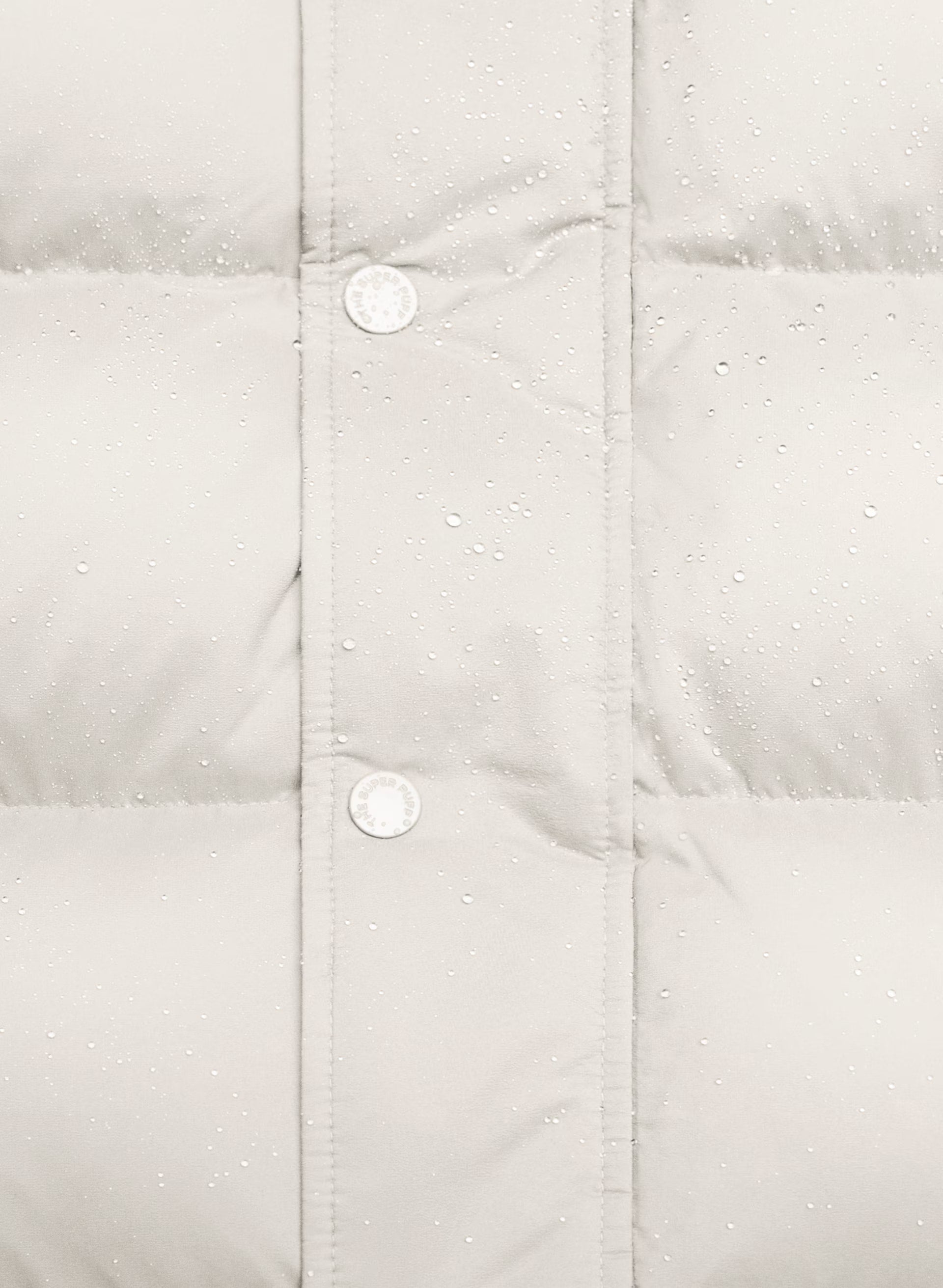 The Super Puff™ Shorty Vest - cliMATTE™ - MATTE PEARL