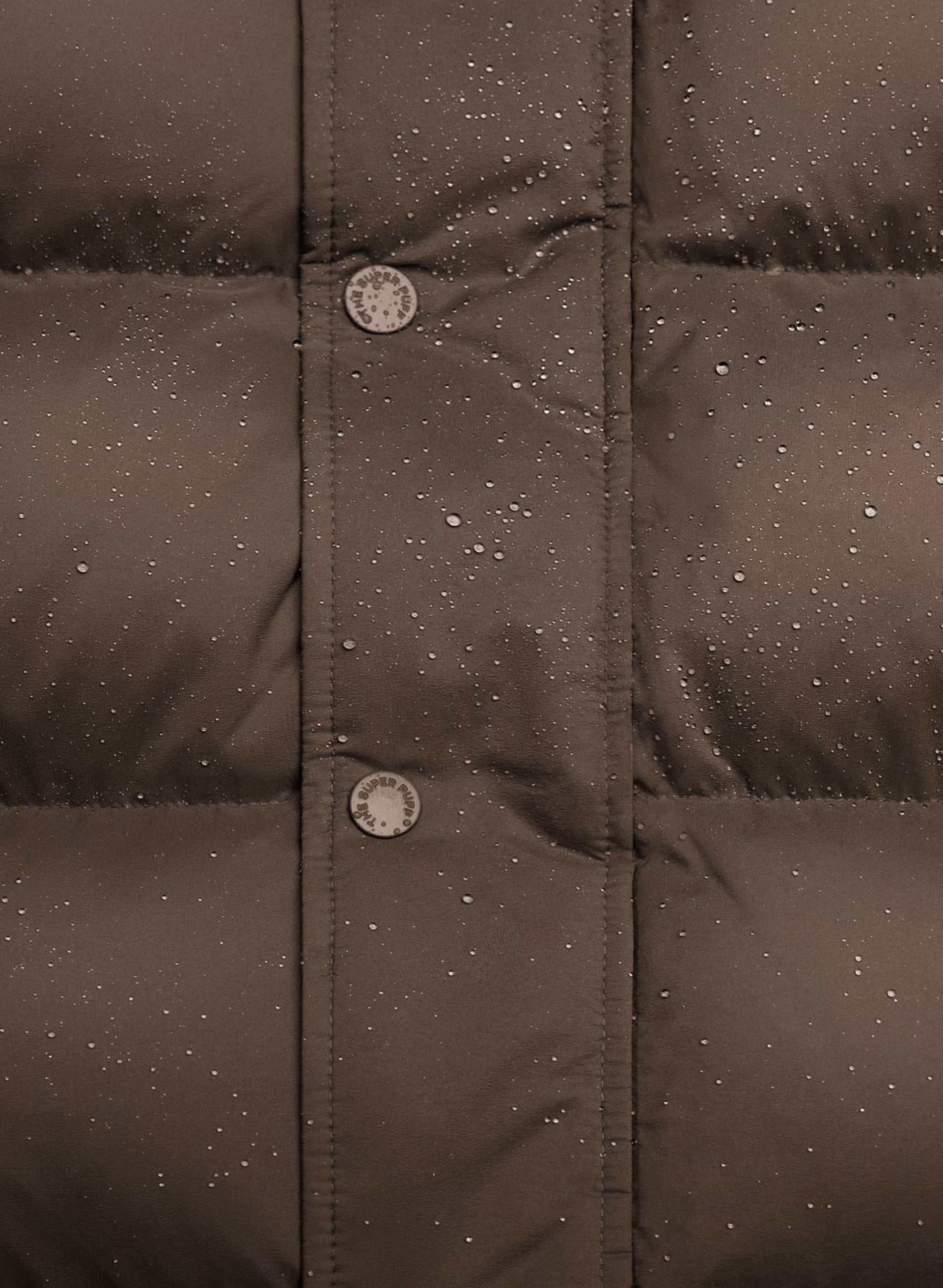 The Super Puff™ Shorty Vest - cliMATTE™ - RICH MOCHA BROWN