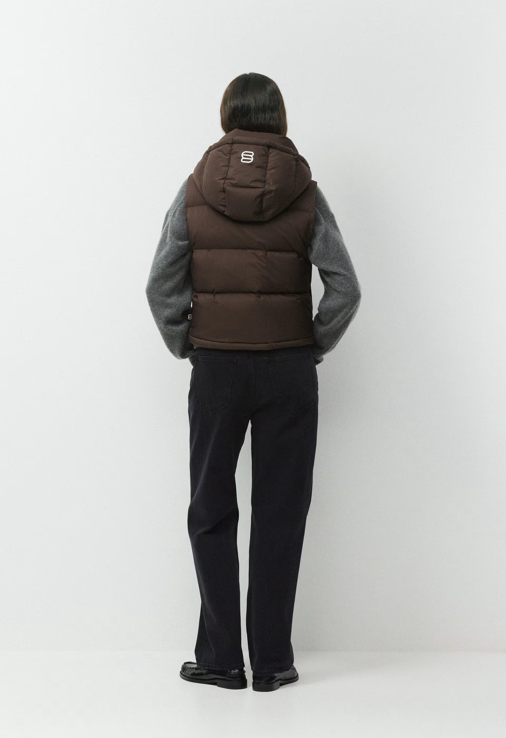 The Super Puff™ Shorty Vest - cliMATTE™ - RICH MOCHA BROWN