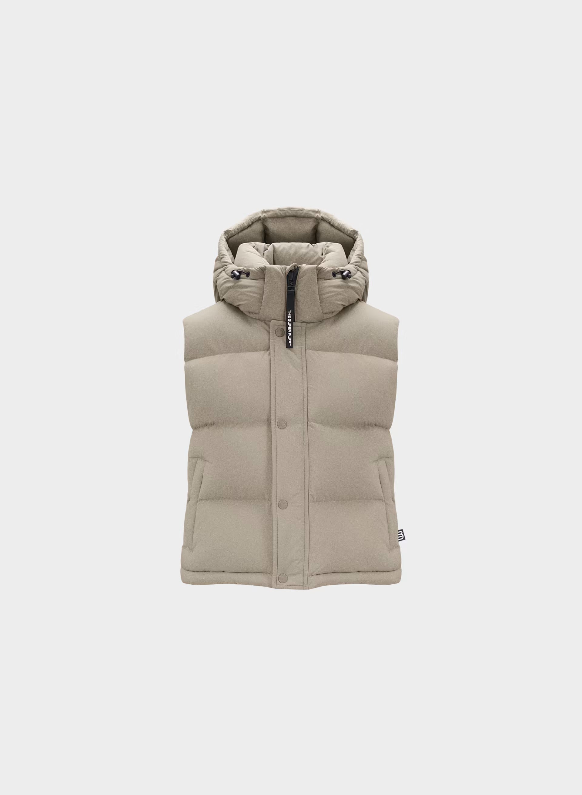 The Super Puff™ Shorty Vest - cliMATTE™ - MODERN TAUPE