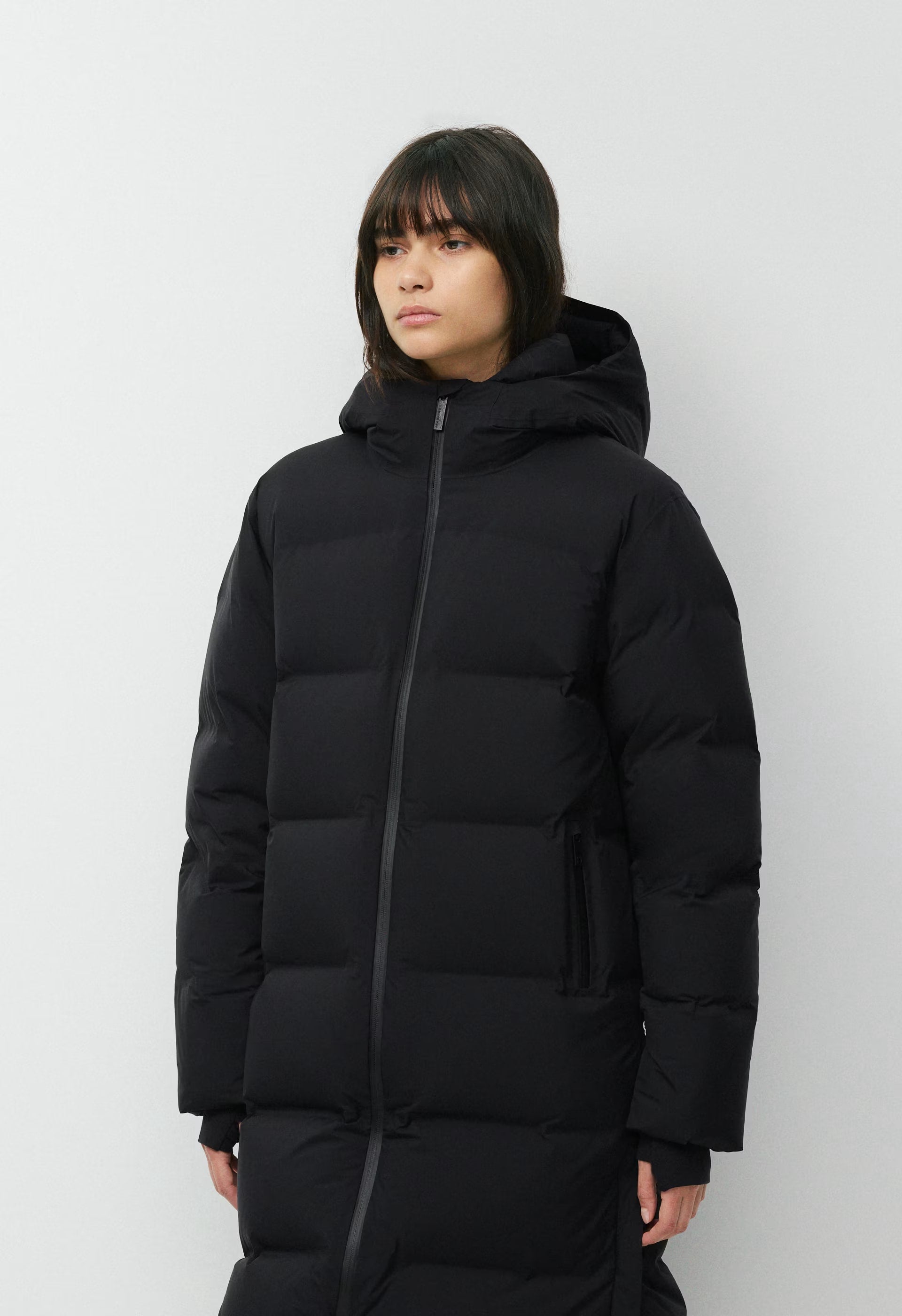 The Super Puff₂O™ Long - Rainstop™ - BLACK