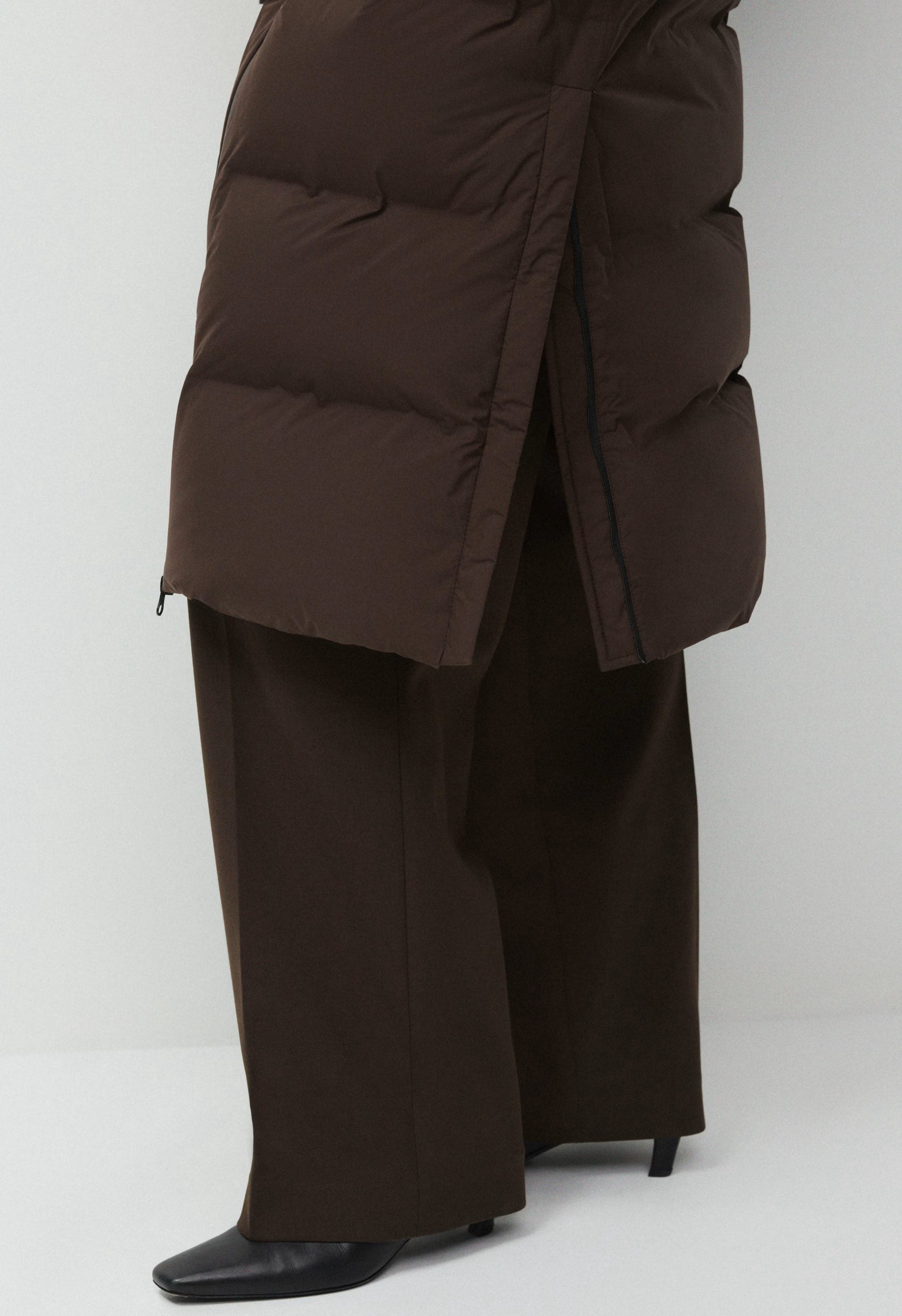 The Super Puff₂O™ Long - Rainstop™ - RICH MOCHA BROWN