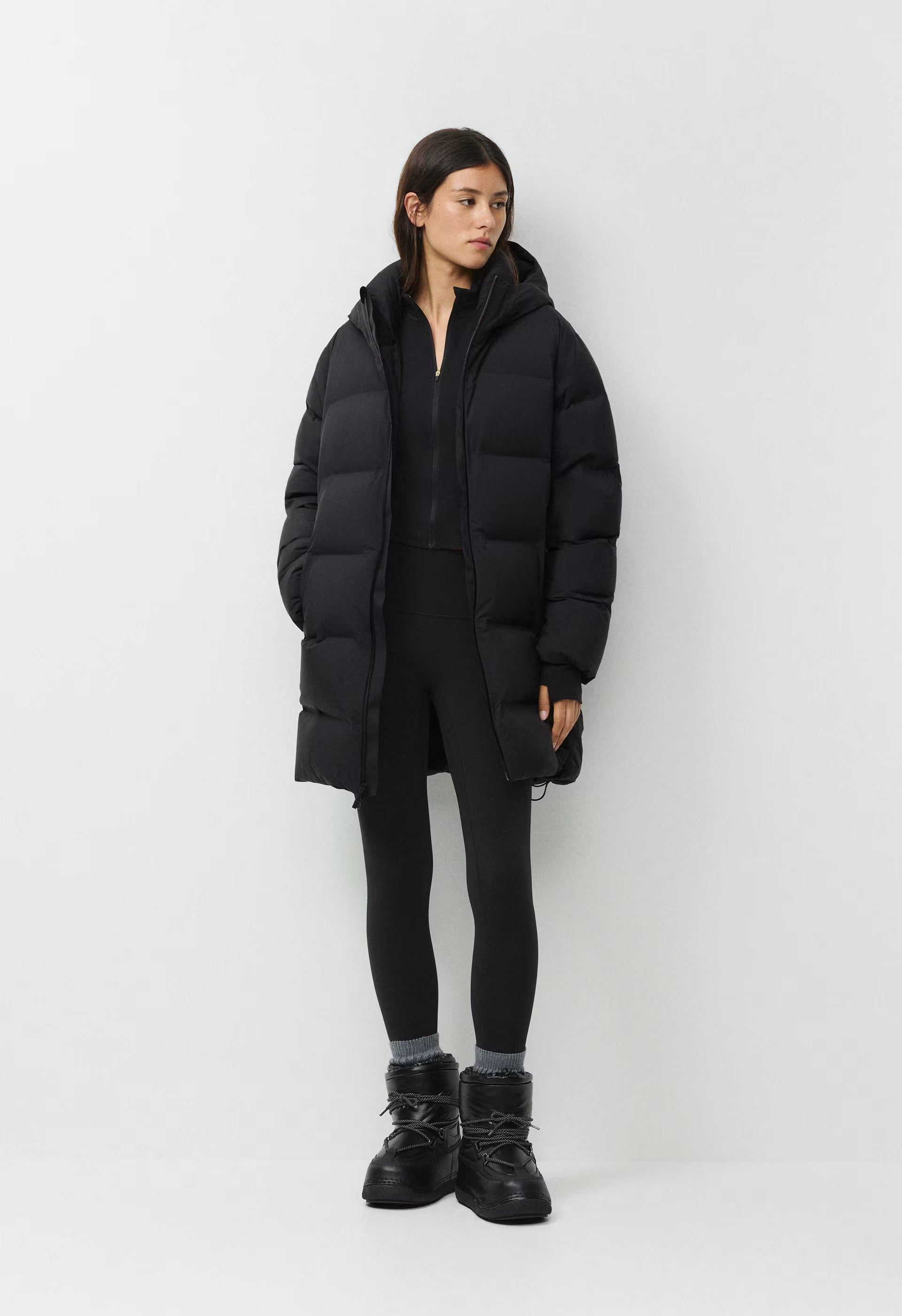 The Super Puff₂O™ Mid - Rainstop™ - BLACK
