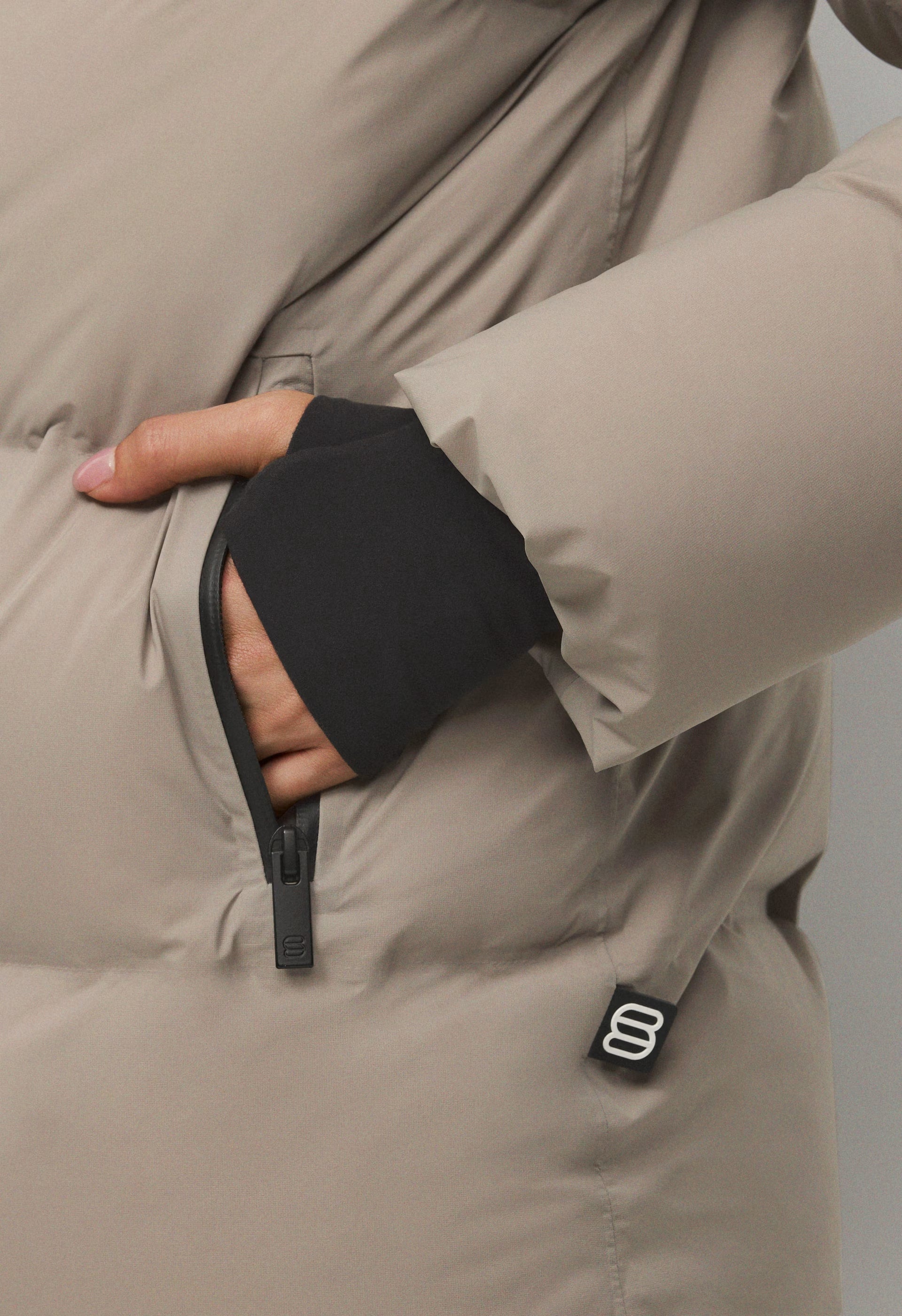 The Super Puff₂O™ Mid - Rainstop™ - MODERN TAUPE