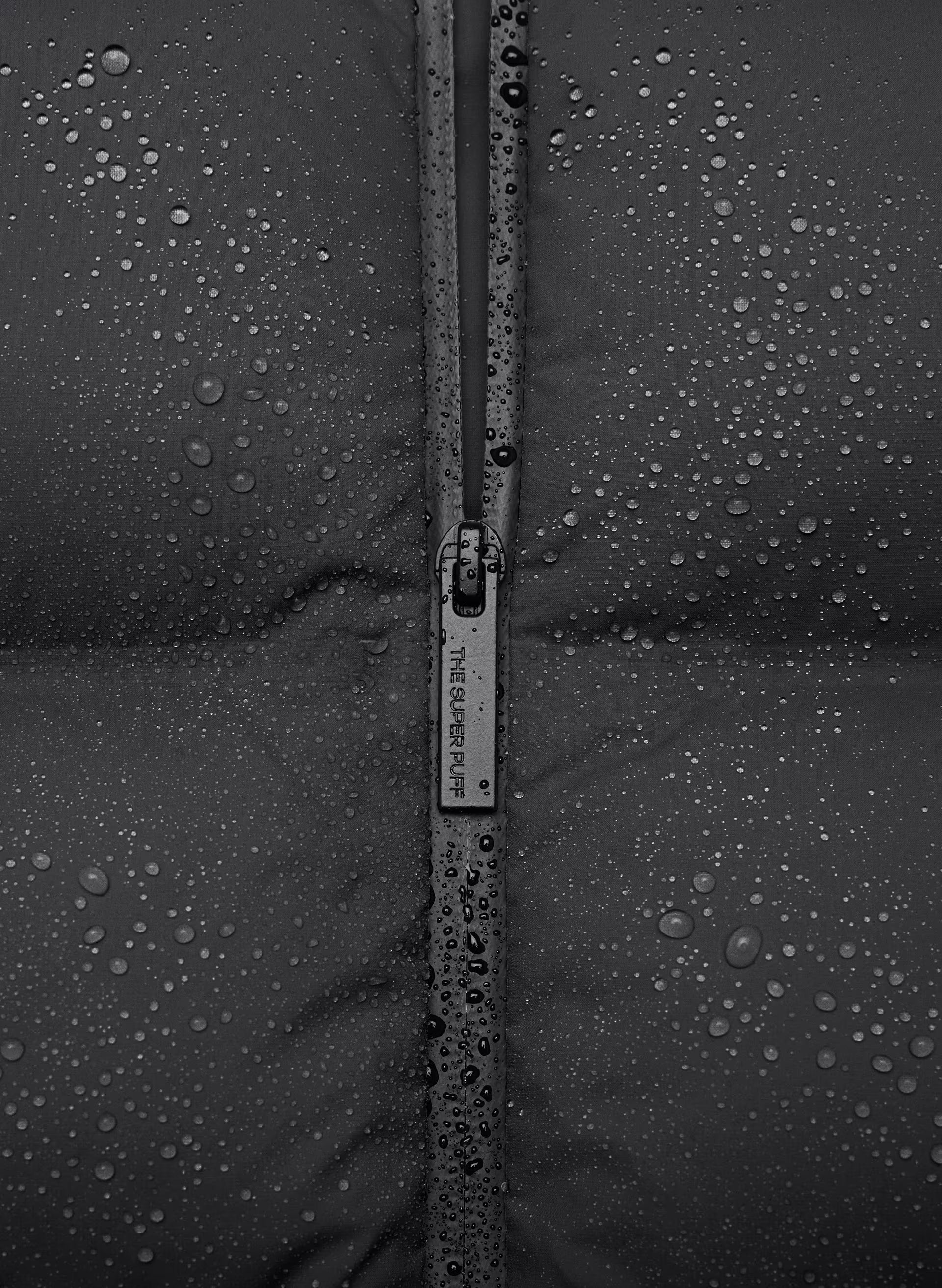 The Super Puff₂O™ Shorty - Rainstop™ - BLACK