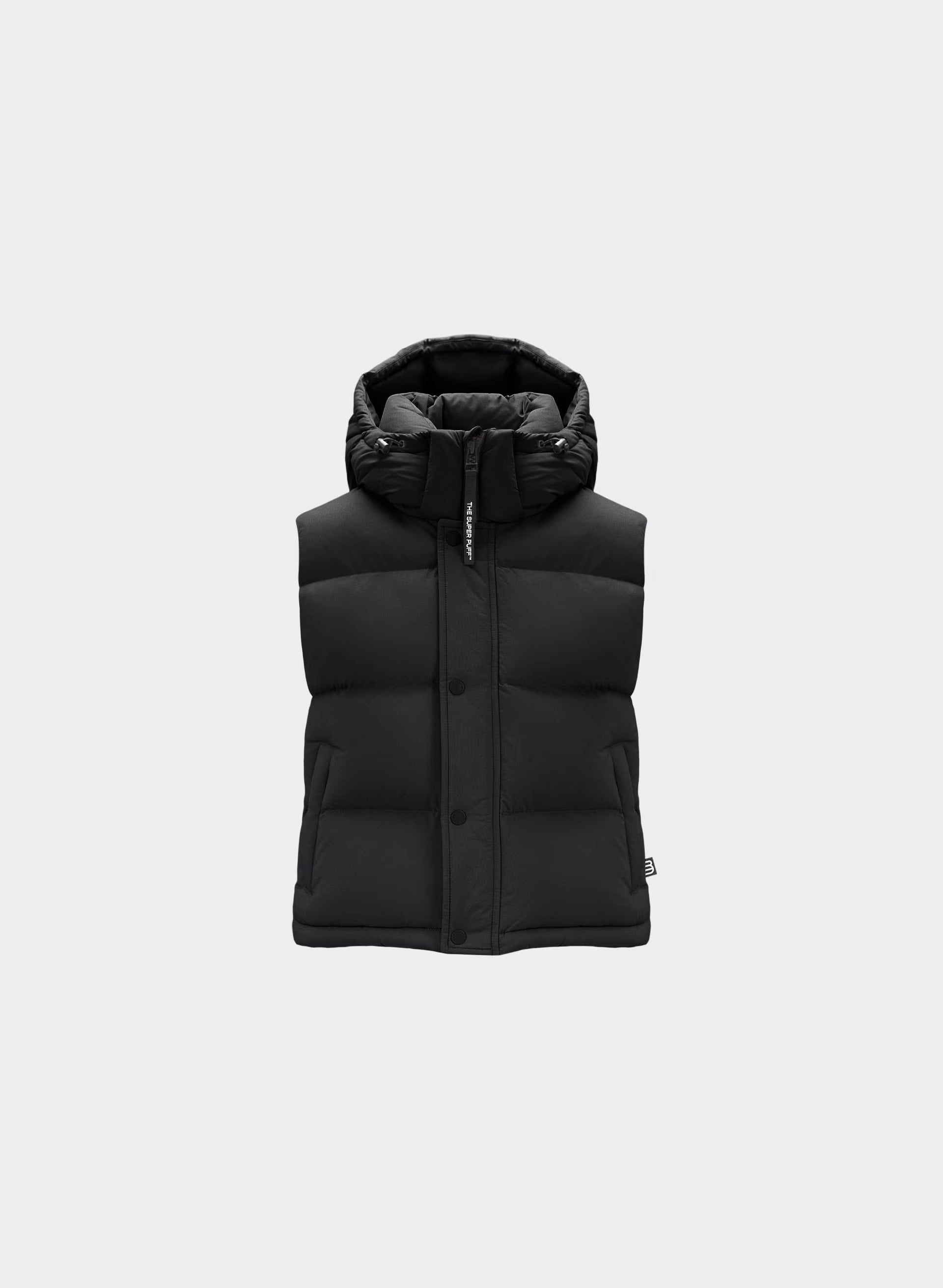 The Super Puff™ Shorty Vest - cliMATTE™ - BLACK